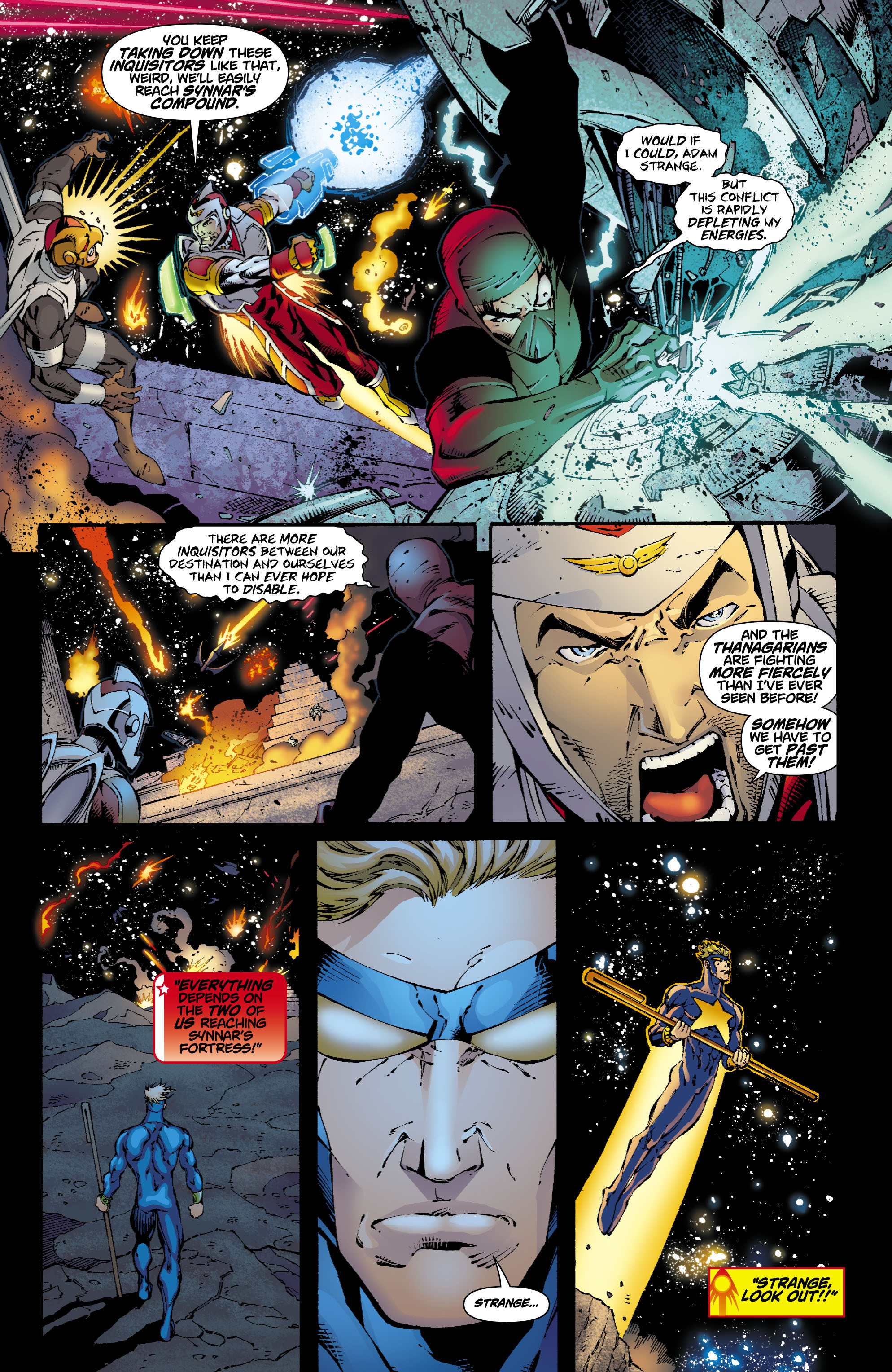 Read online Rann/Thanagar Holy War comic -  Issue #8 - 4