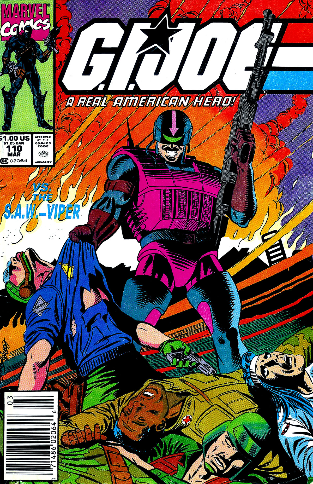 Read online G.I. Joe: A Real American Hero comic -  Issue #110 - 1