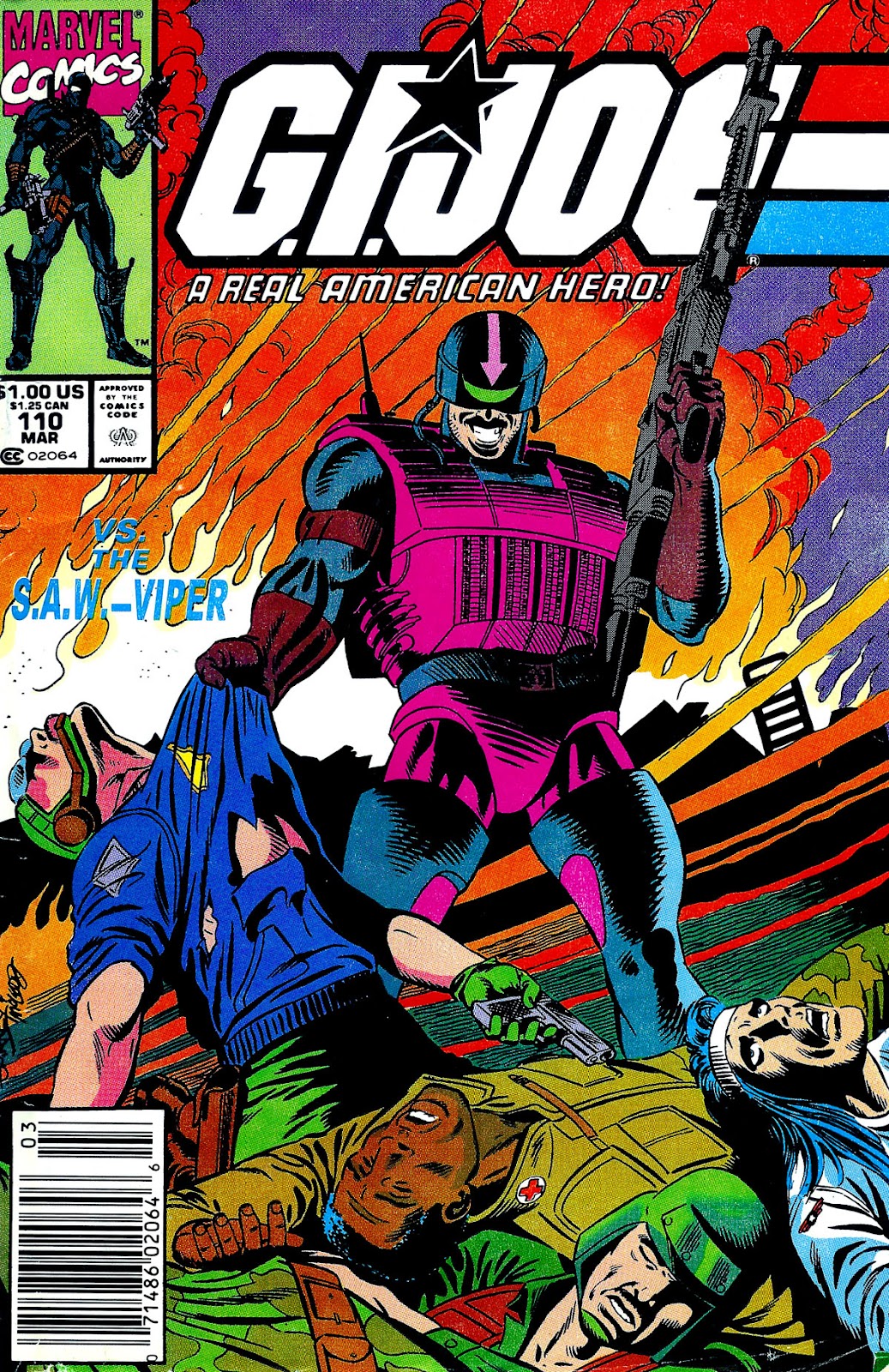 G.I. Joe: A Real American Hero issue 110 - Page 1