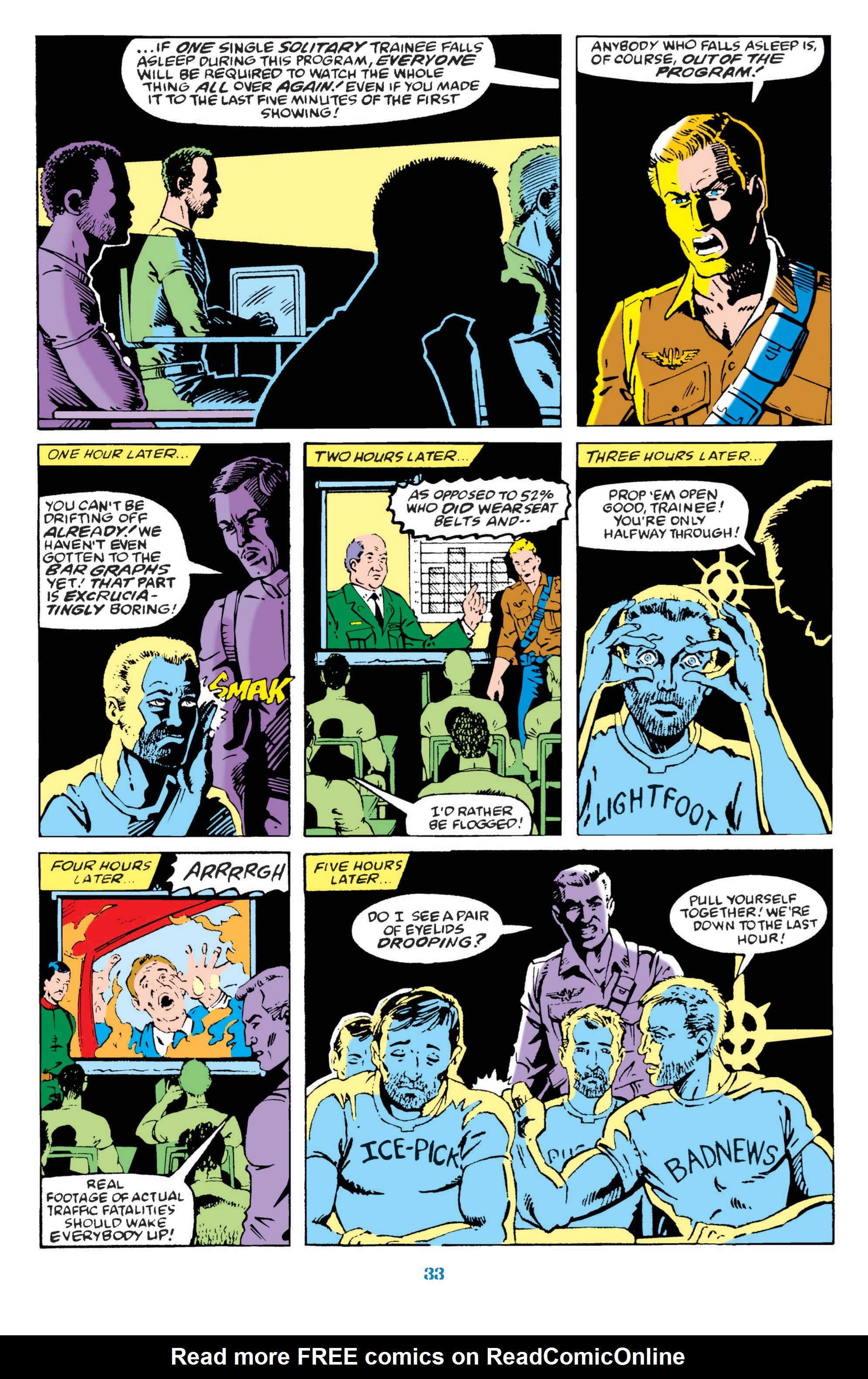 Read online Classic G.I. Joe comic -  Issue # TPB 9 (Part 1) - 34