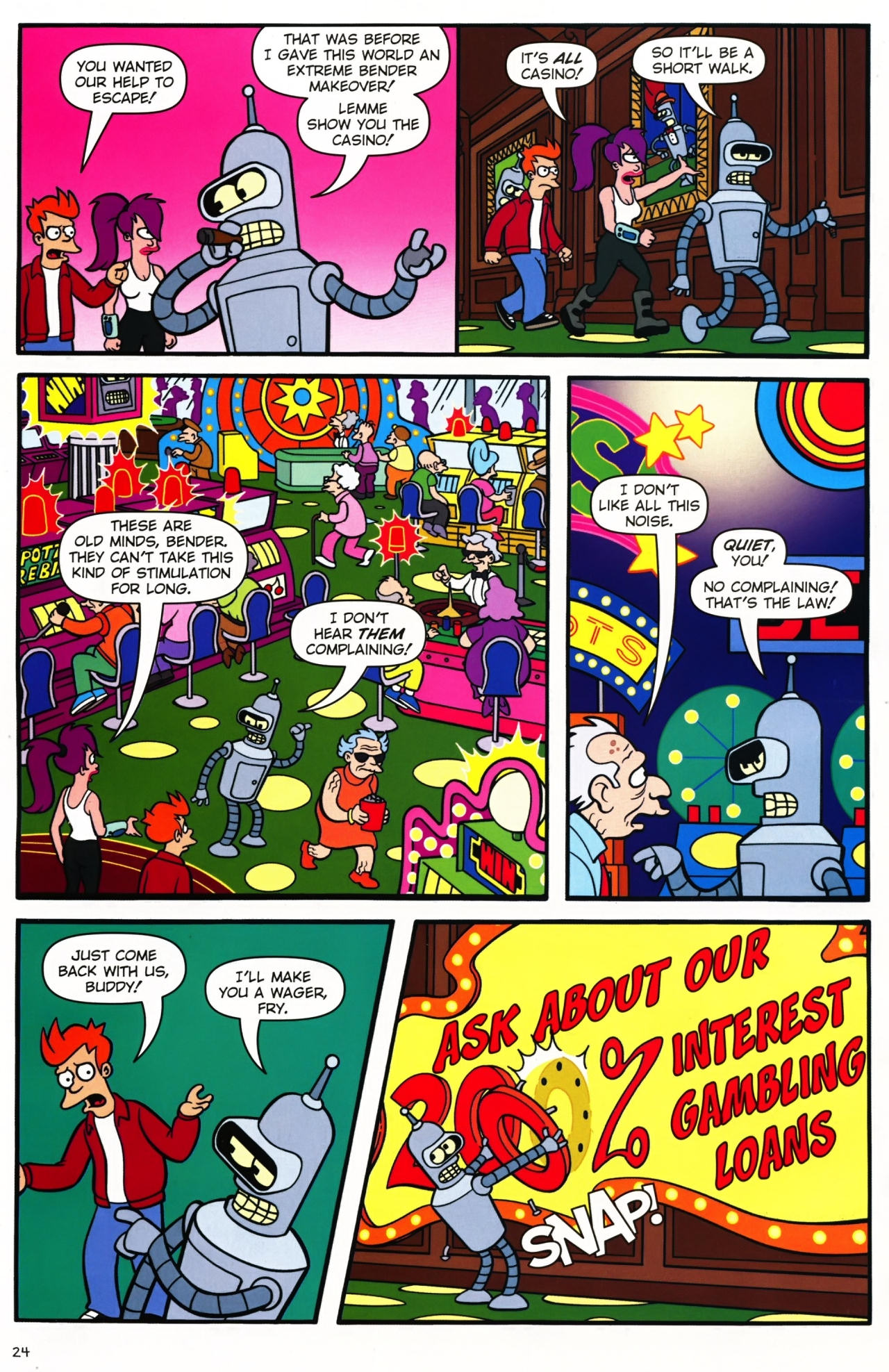 Read online Futurama Comics comic -  Issue #39 - 19