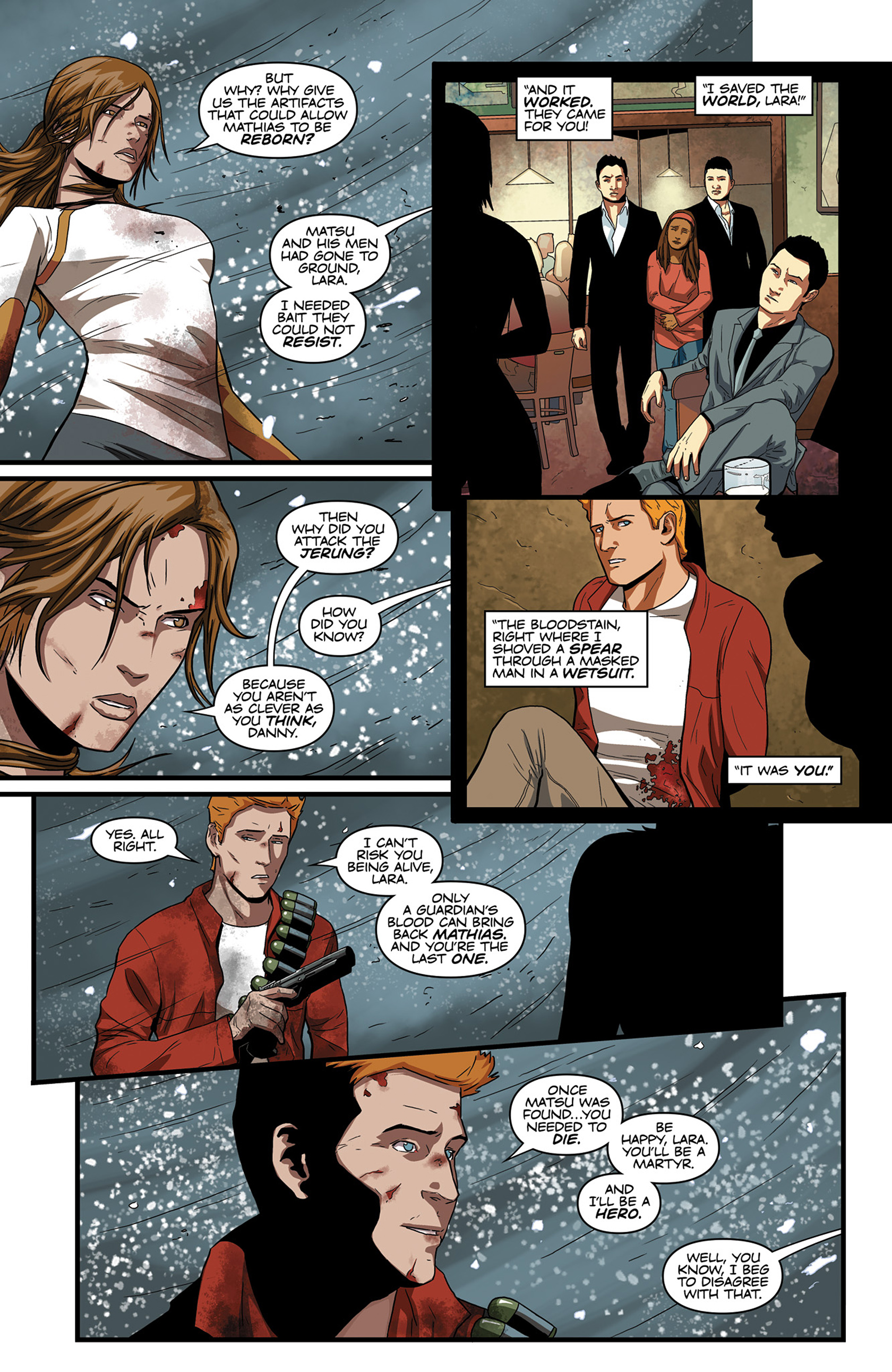Read online Tomb Raider (2014) comic -  Issue #6 - 19