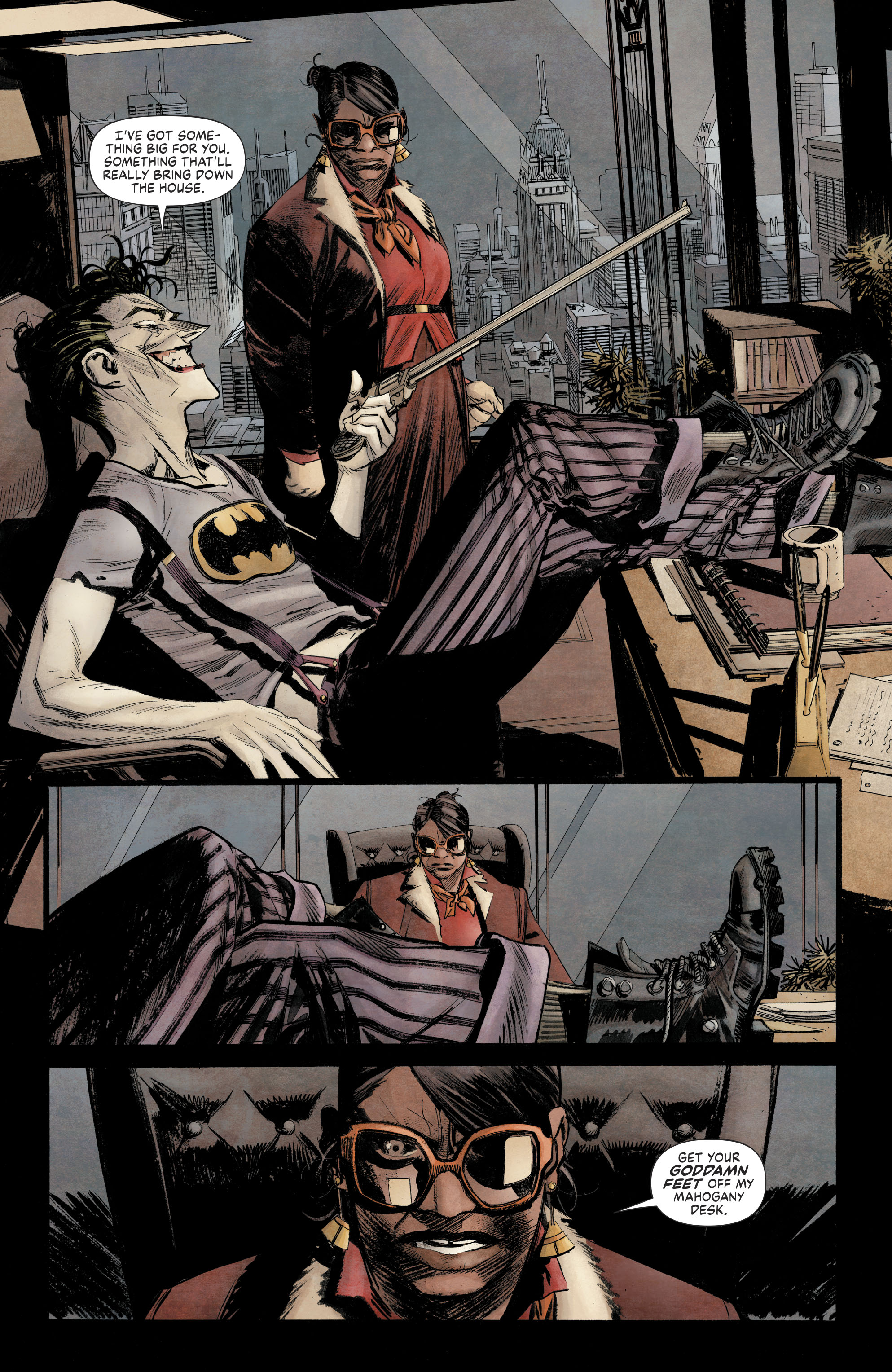 Read online Batman: Curse of the White Knight comic -  Issue #1 - 16