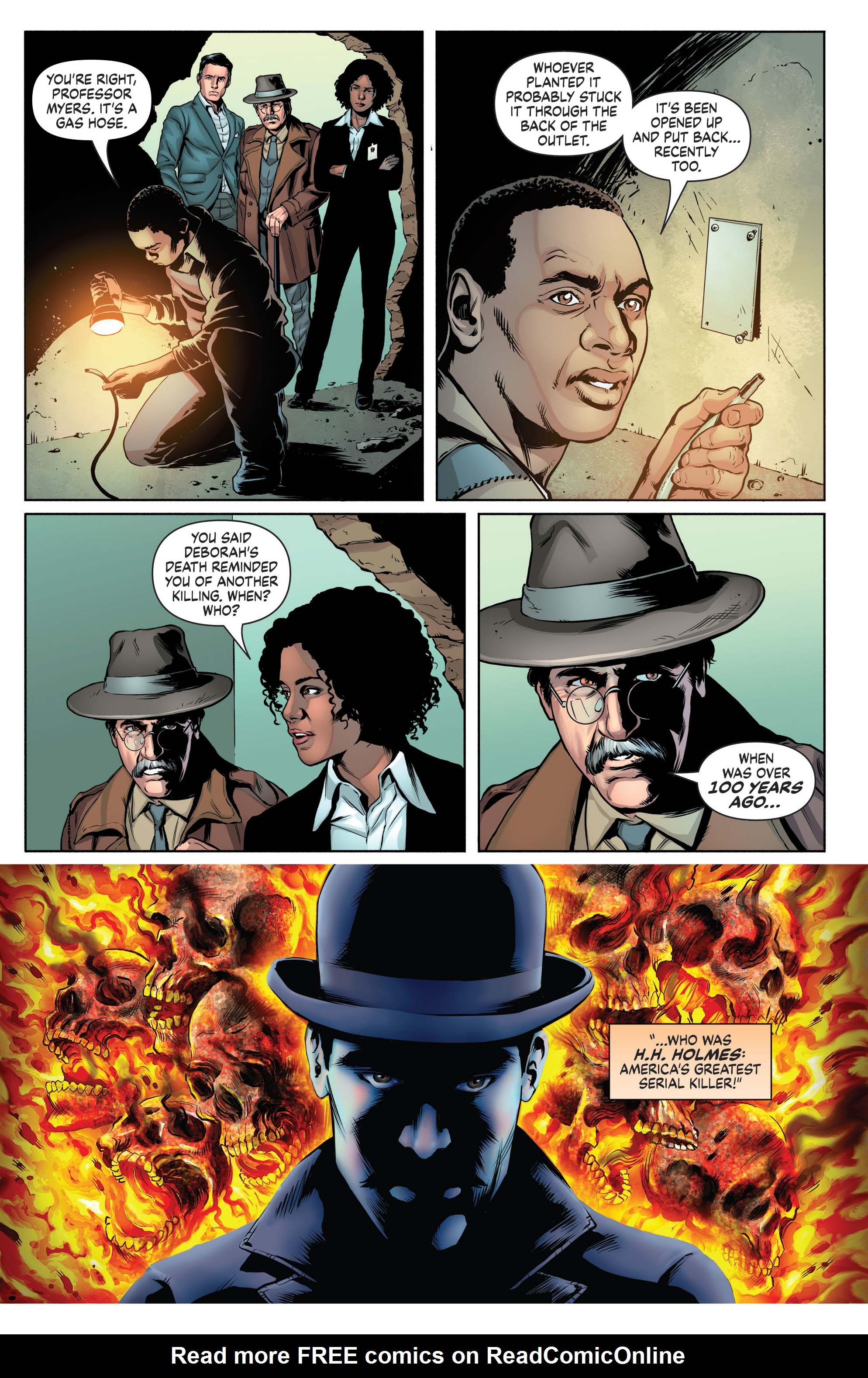 Read online Grimm Tales of Terror Quarterly: H.H. Holmes comic -  Issue # Full - 14