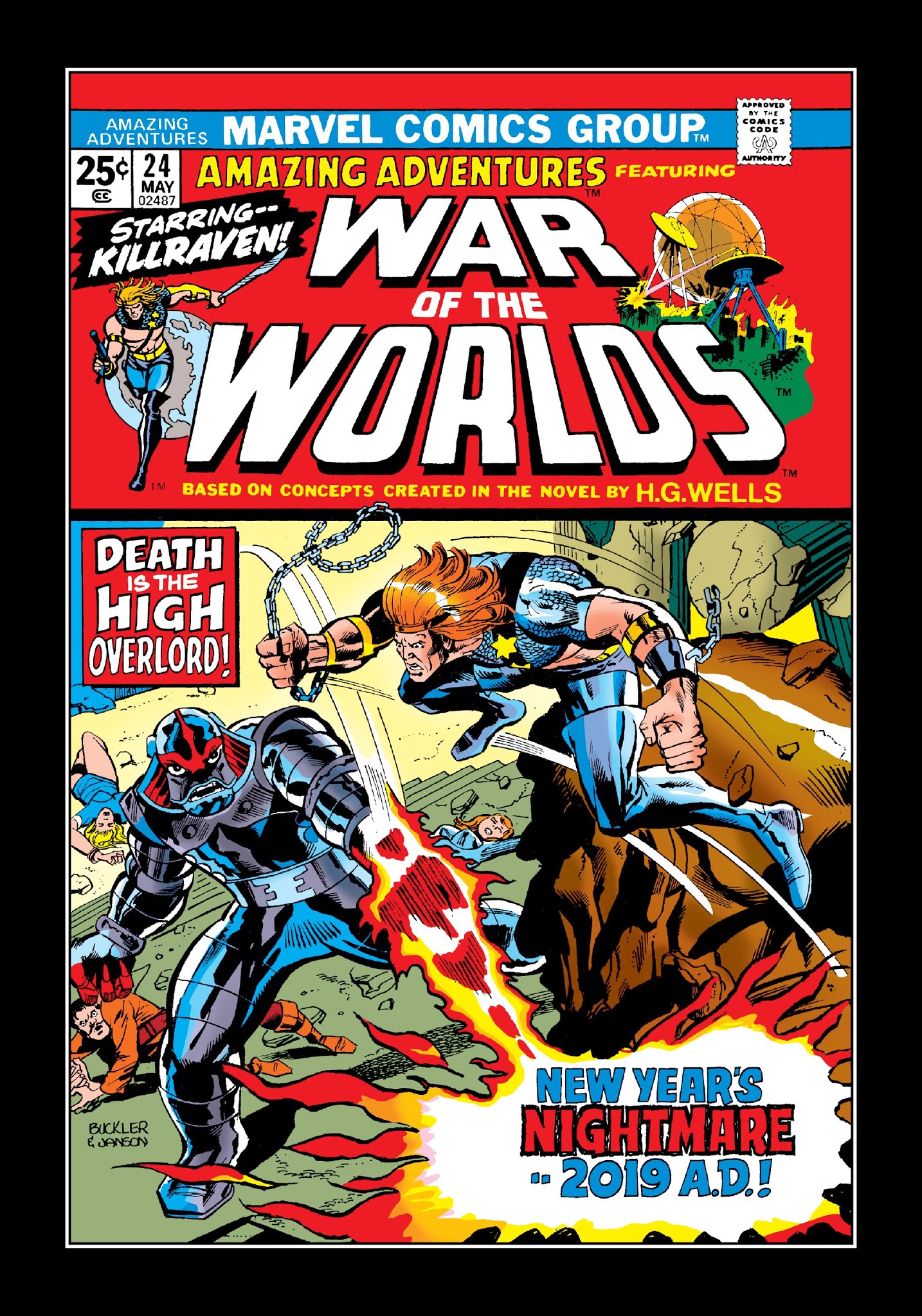 Read online Marvel Masterworks: Killraven comic -  Issue # TPB 1 (Part 2) - 25
