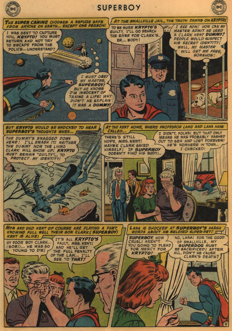 Read online Superboy (1949) comic -  Issue #67 - 15