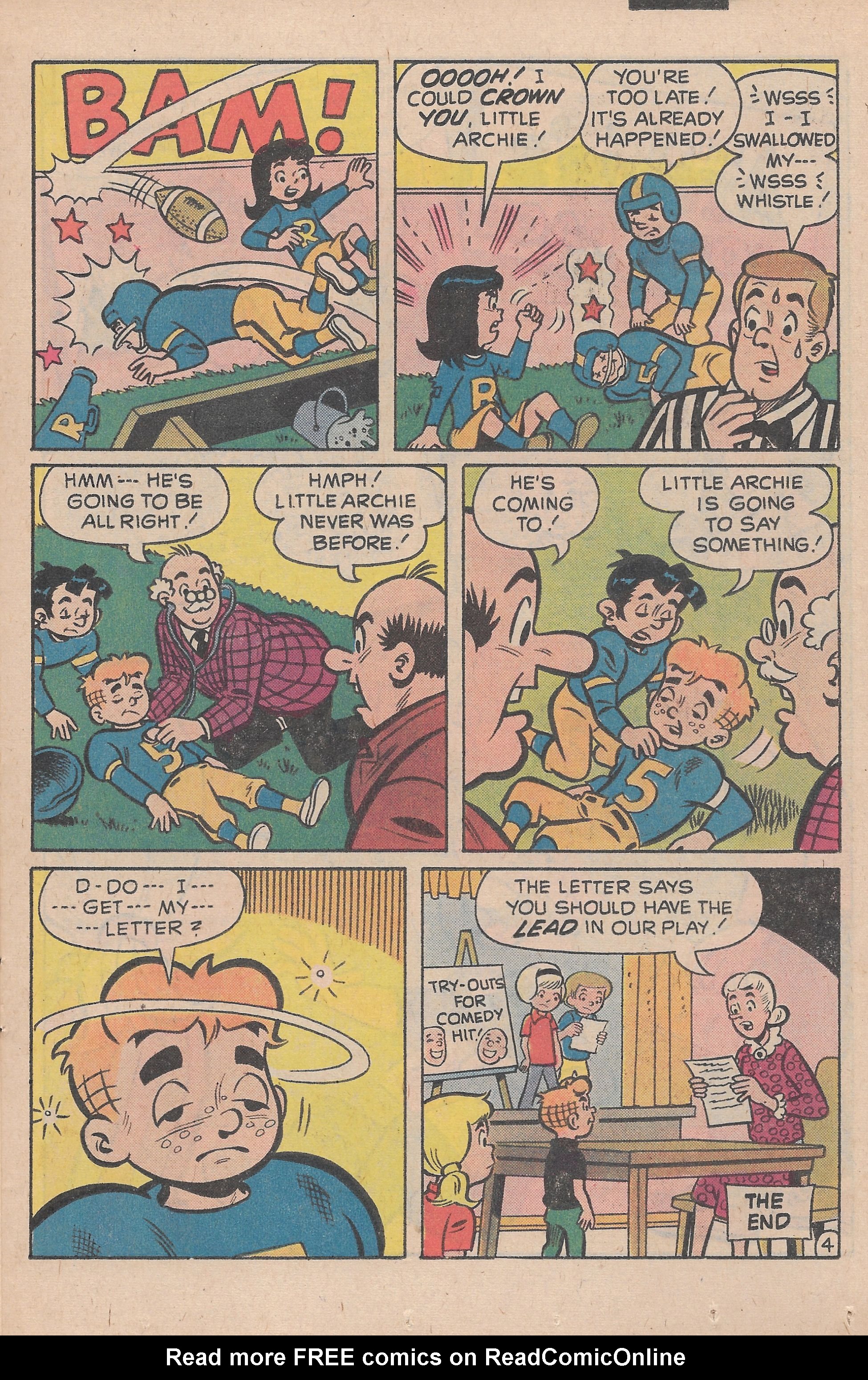 Read online Archie's TV Laugh-Out comic -  Issue #74 - 23