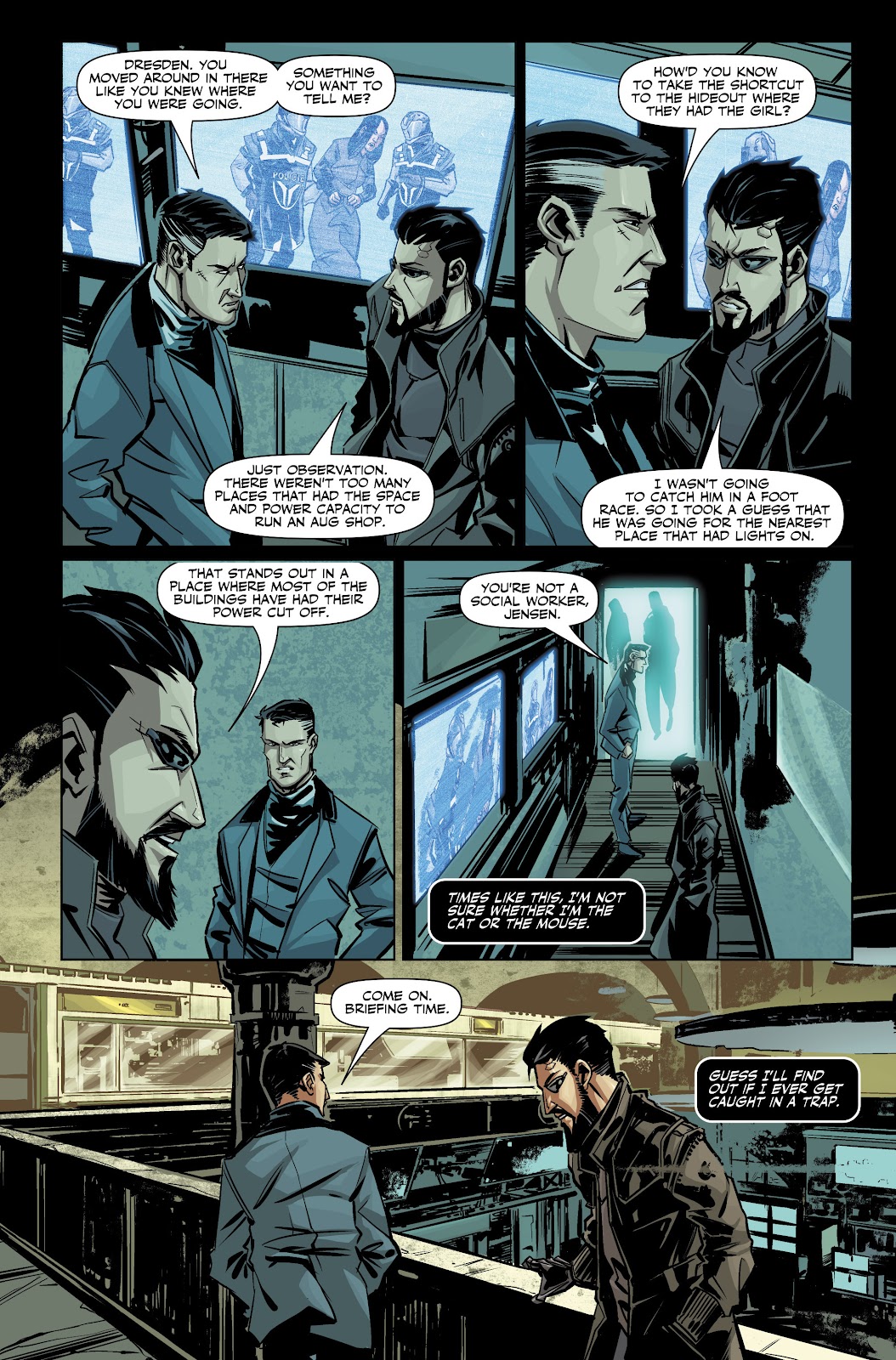 Deus Ex: Children's Crusade issue 3 - Page 7