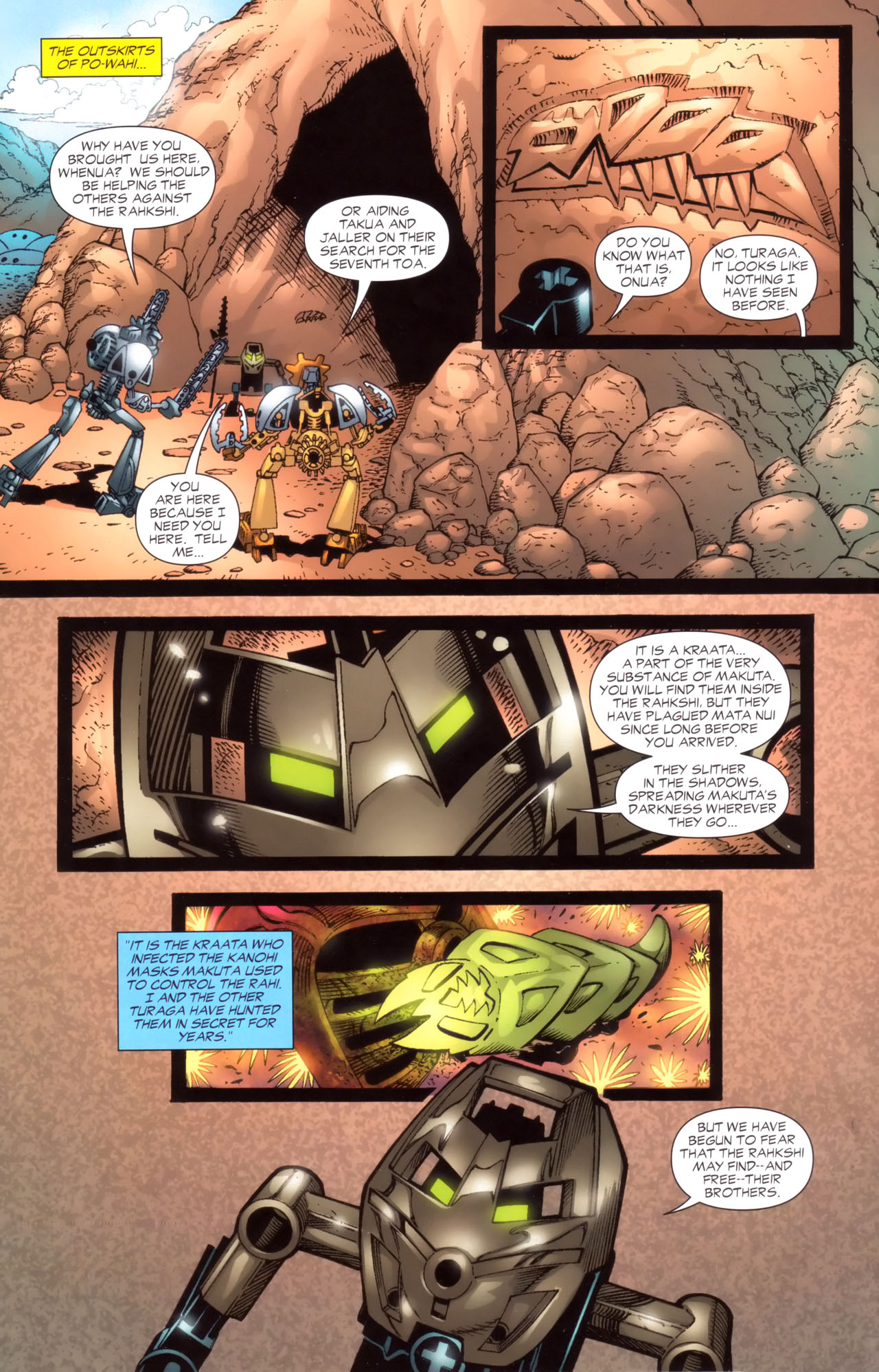Read online Bionicle comic -  Issue #13 - 11