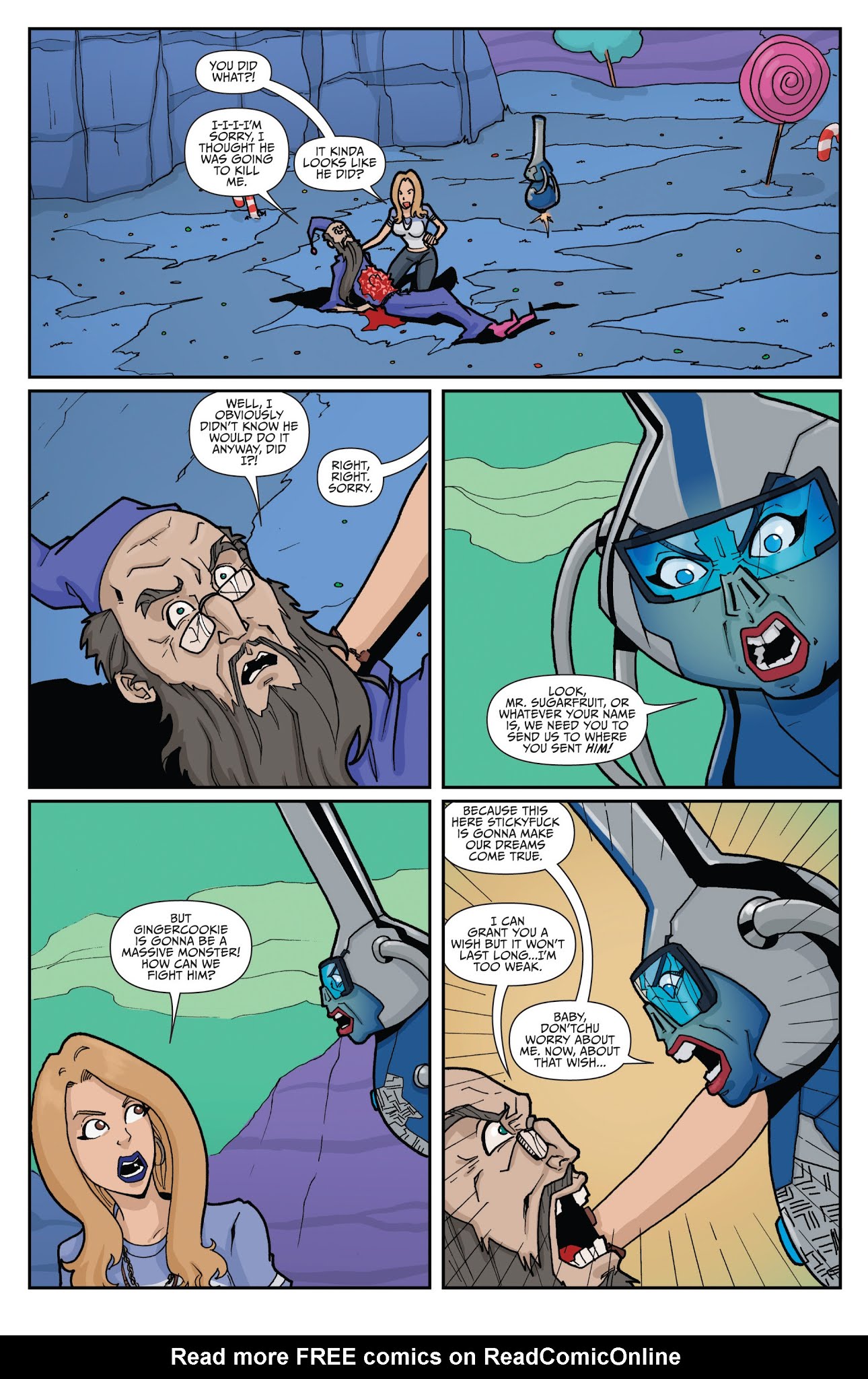 Read online Gingerdead Man Meets Evil Bong comic -  Issue #3 - 16