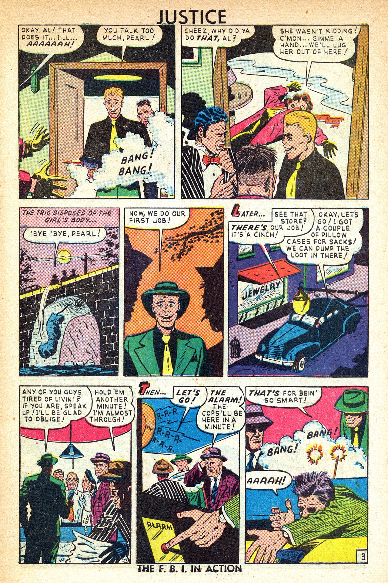 Read online Justice Comics (1947) comic -  Issue #3 - 5