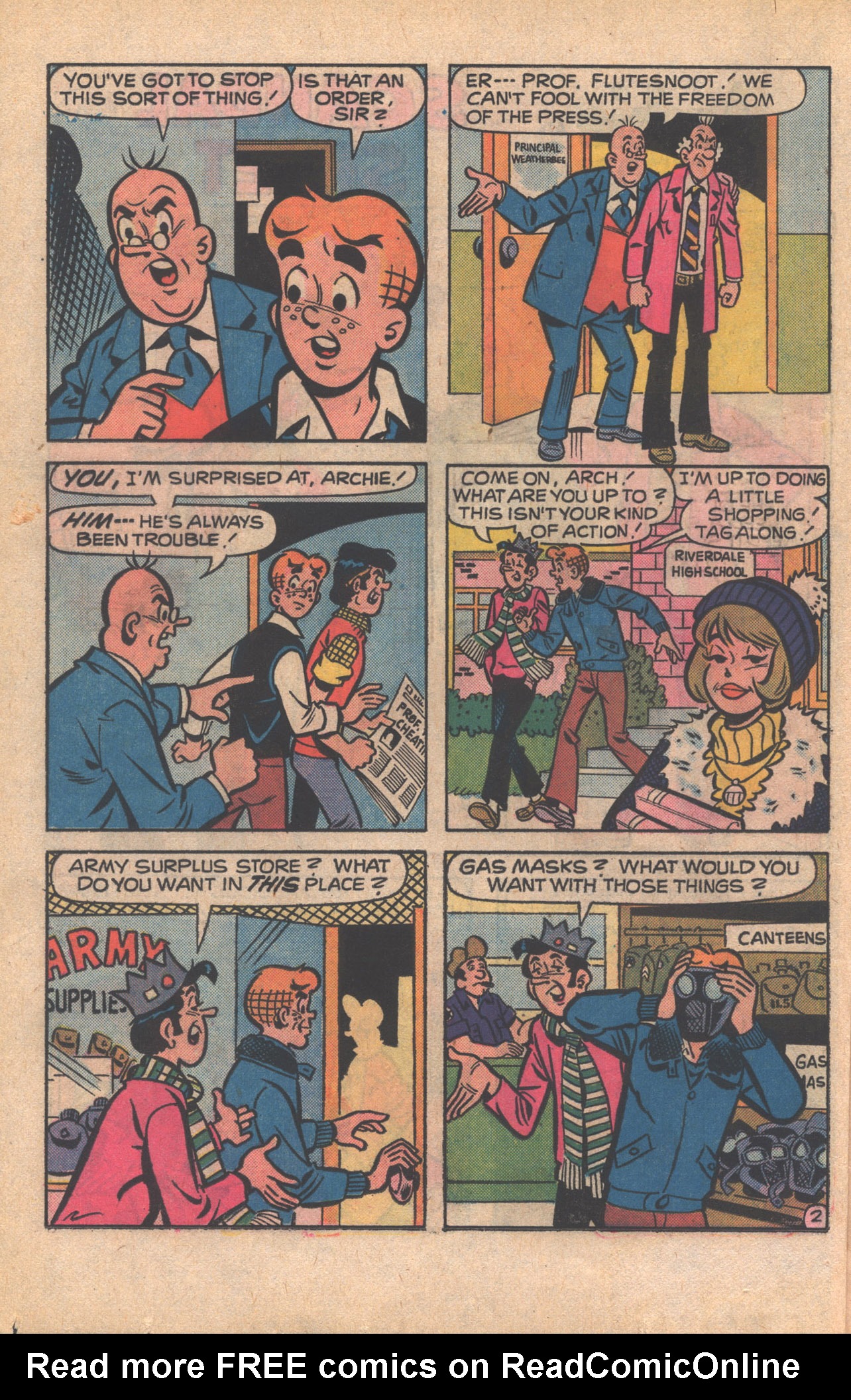 Read online Archie at Riverdale High (1972) comic -  Issue #33 - 14