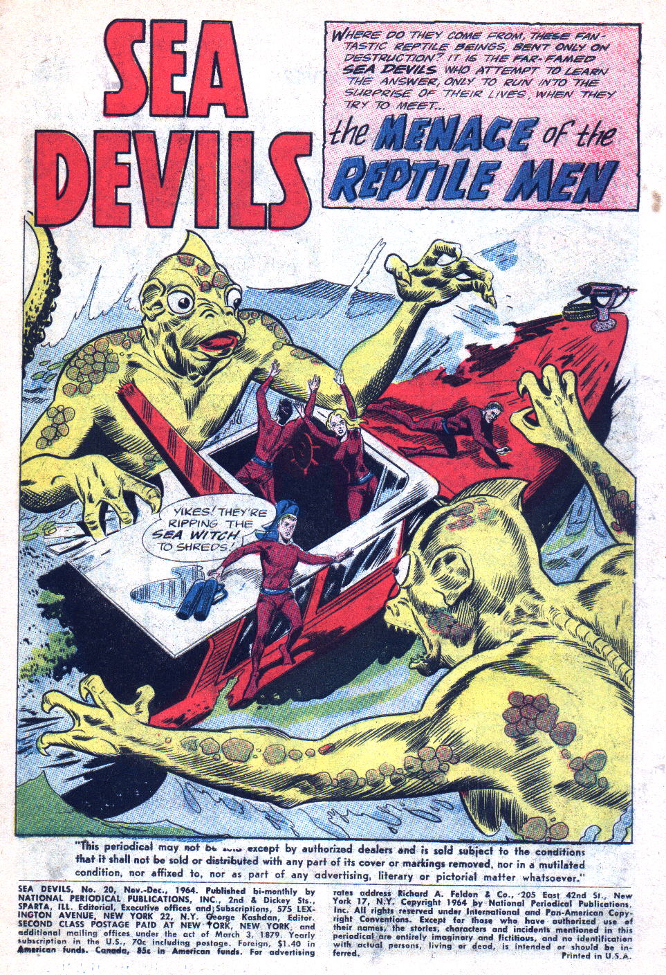 Read online Sea Devils comic -  Issue #20 - 3