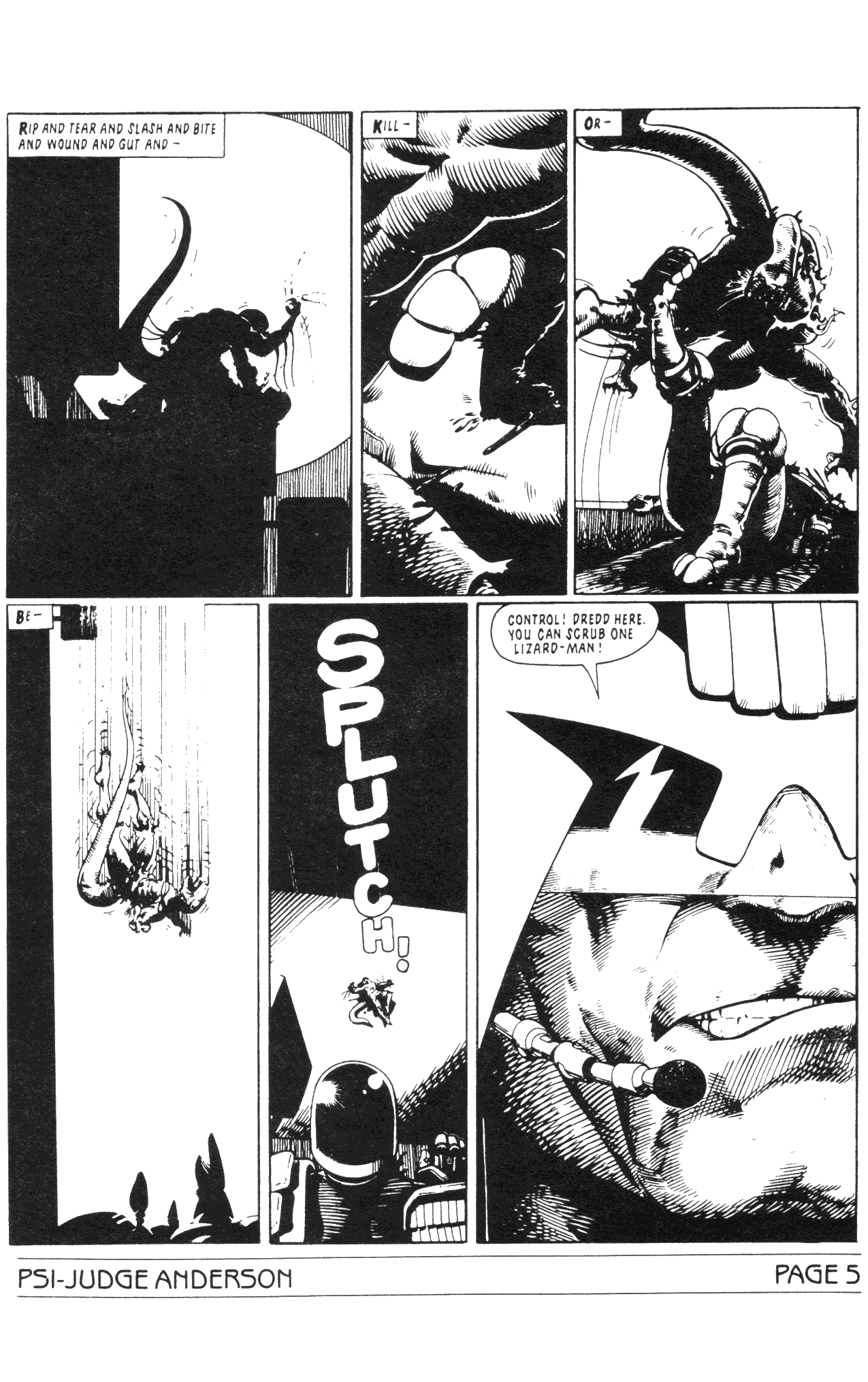 Read online Psi-Judge Anderson comic -  Issue #8 - 7