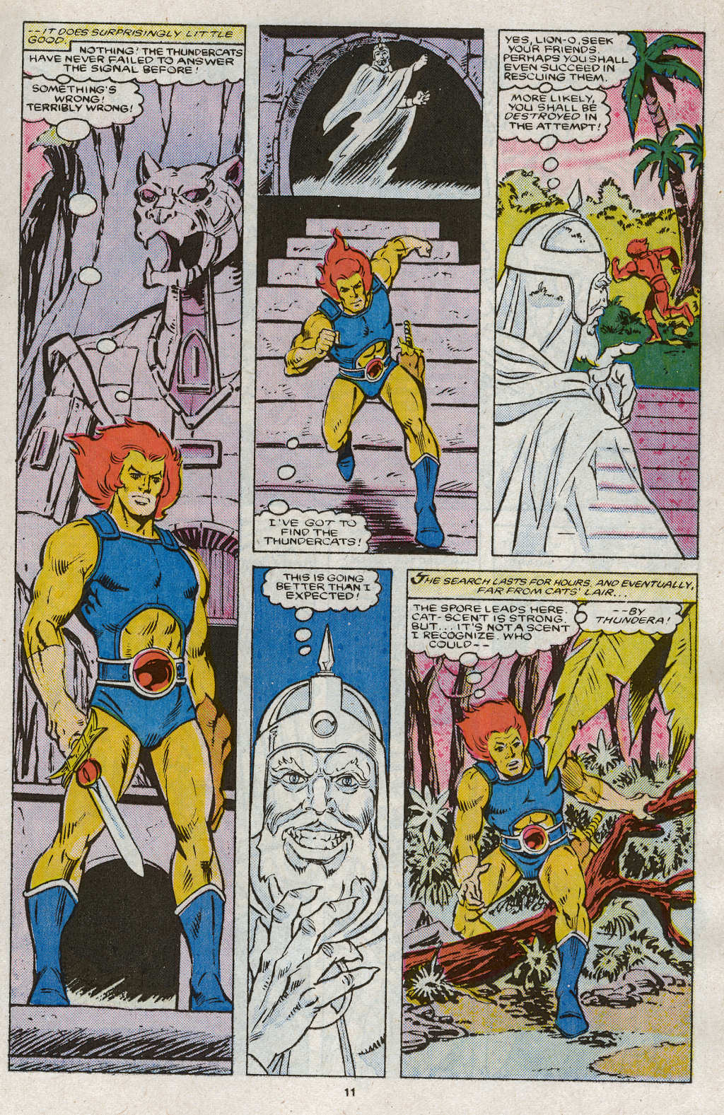 Read online ThunderCats (1985) comic -  Issue #4 - 17