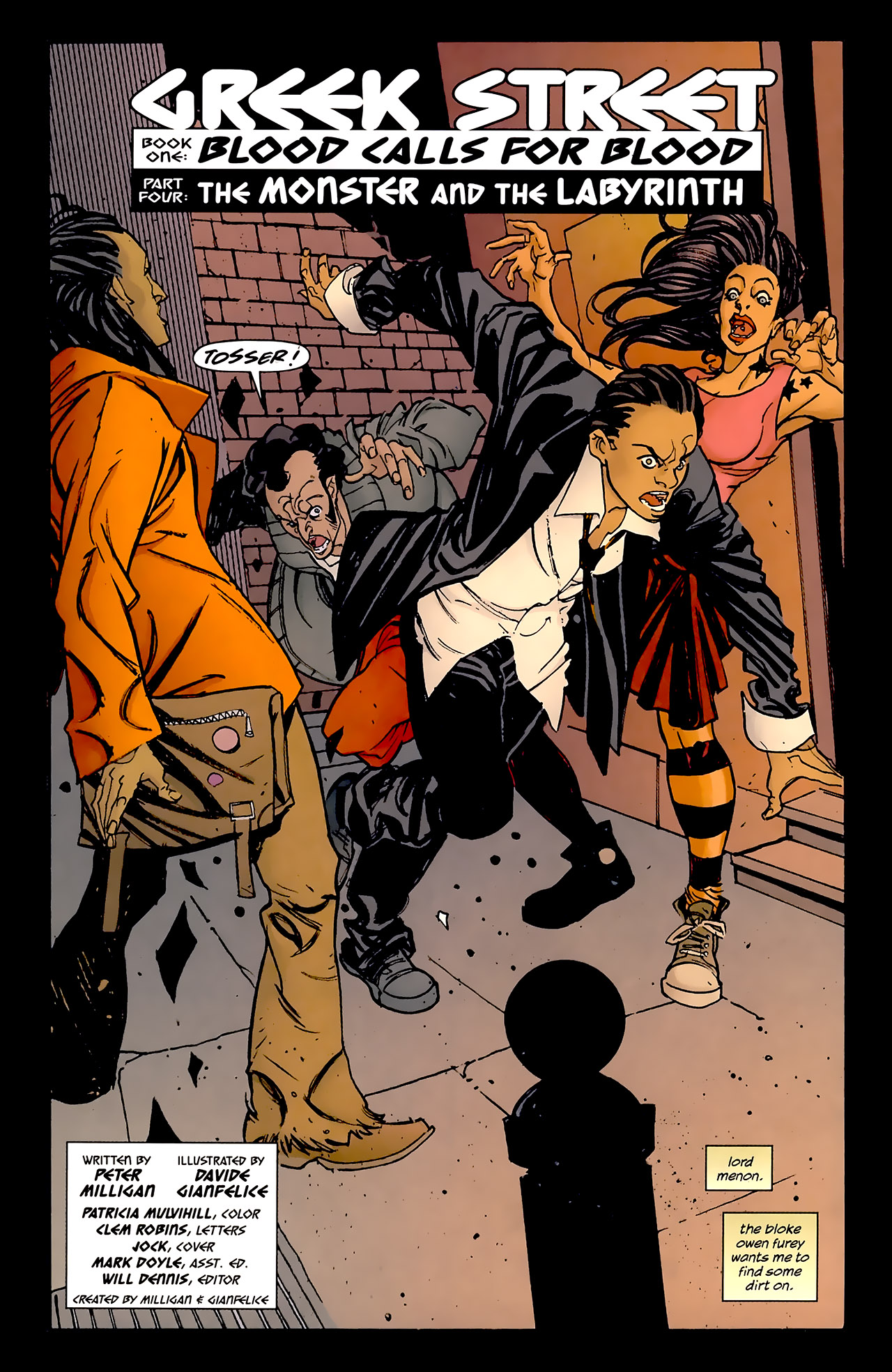 Read online Greek Street comic -  Issue #4 - 4
