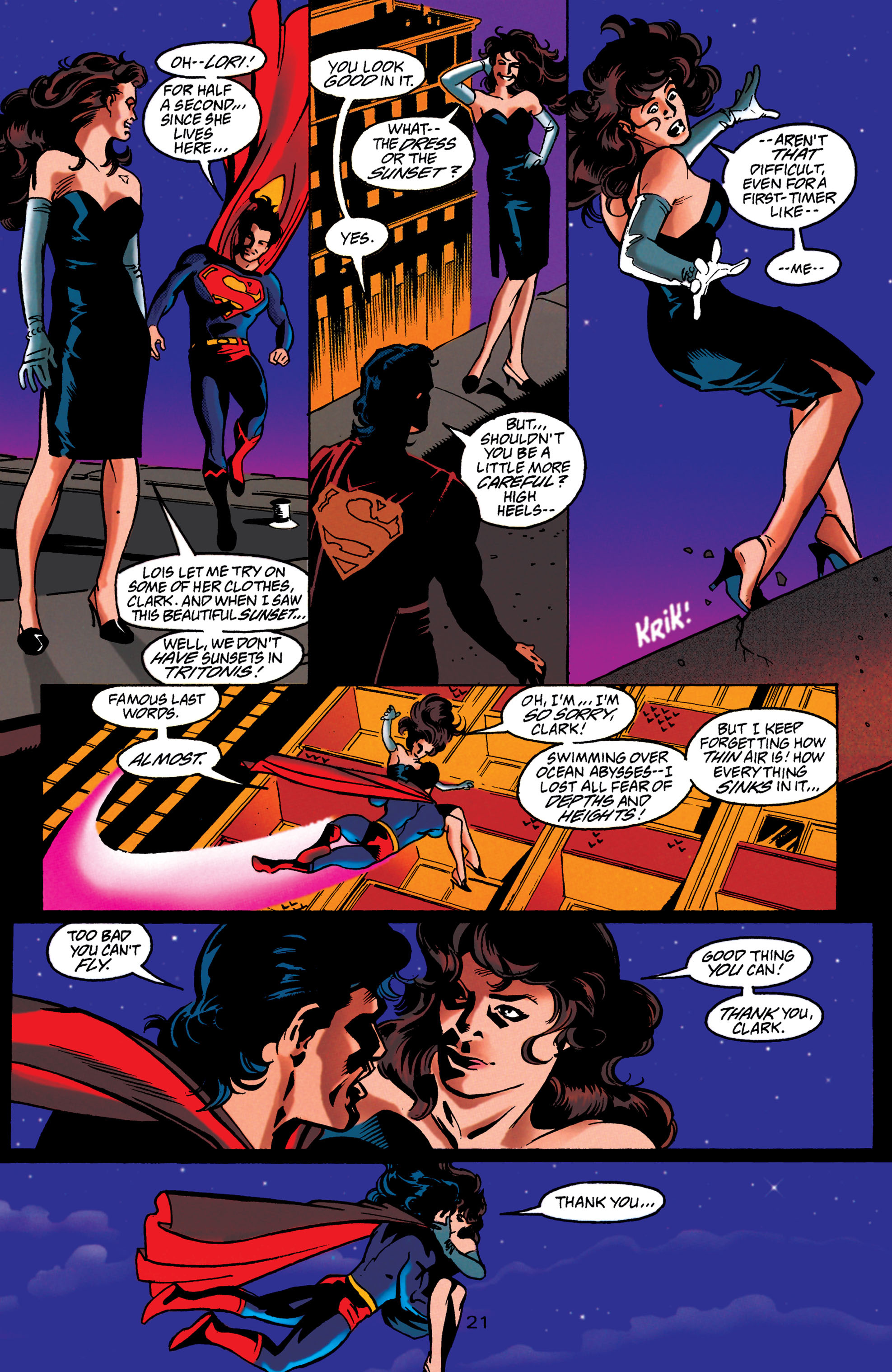 Read online Adventures of Superman (1987) comic -  Issue #533 - 22