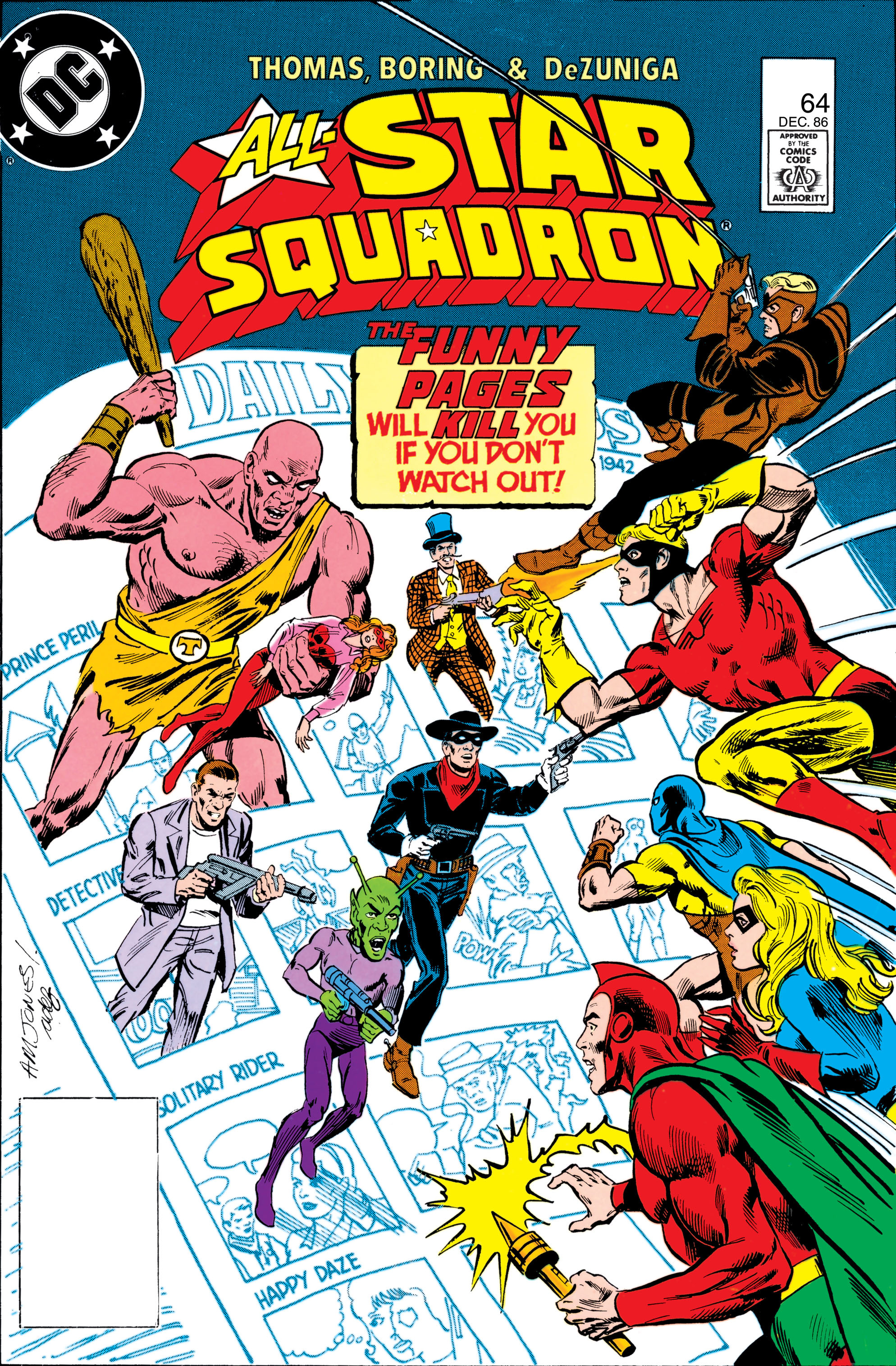 Read online All-Star Squadron comic -  Issue #64 - 1
