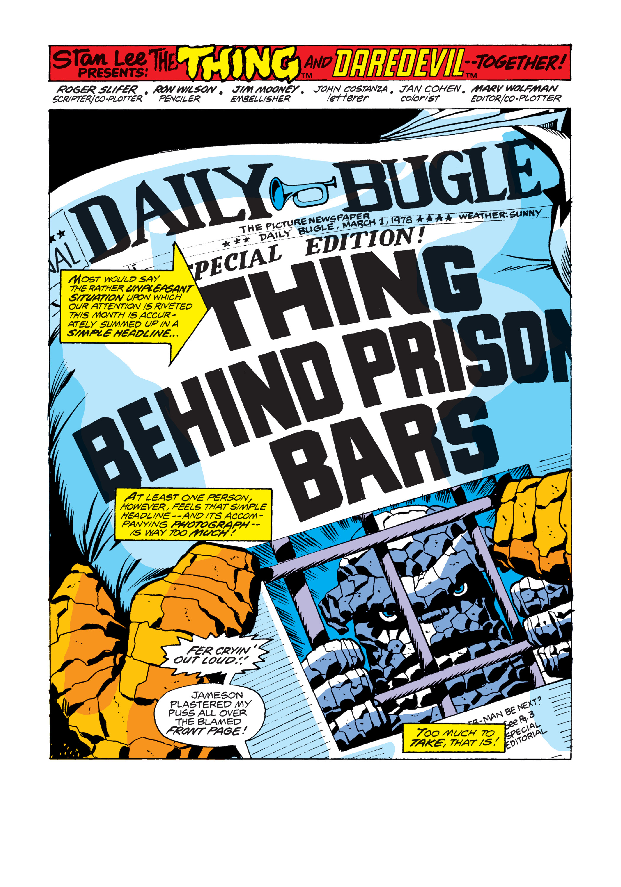 Read online Marvel Masterworks: Marvel Two-In-One comic -  Issue # TPB 4 (Part 1) - 98
