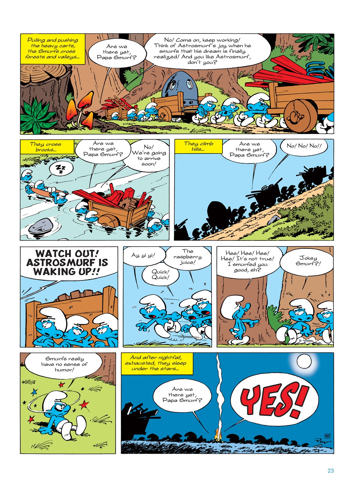 Read online The Smurfs comic -  Issue #7 - 23