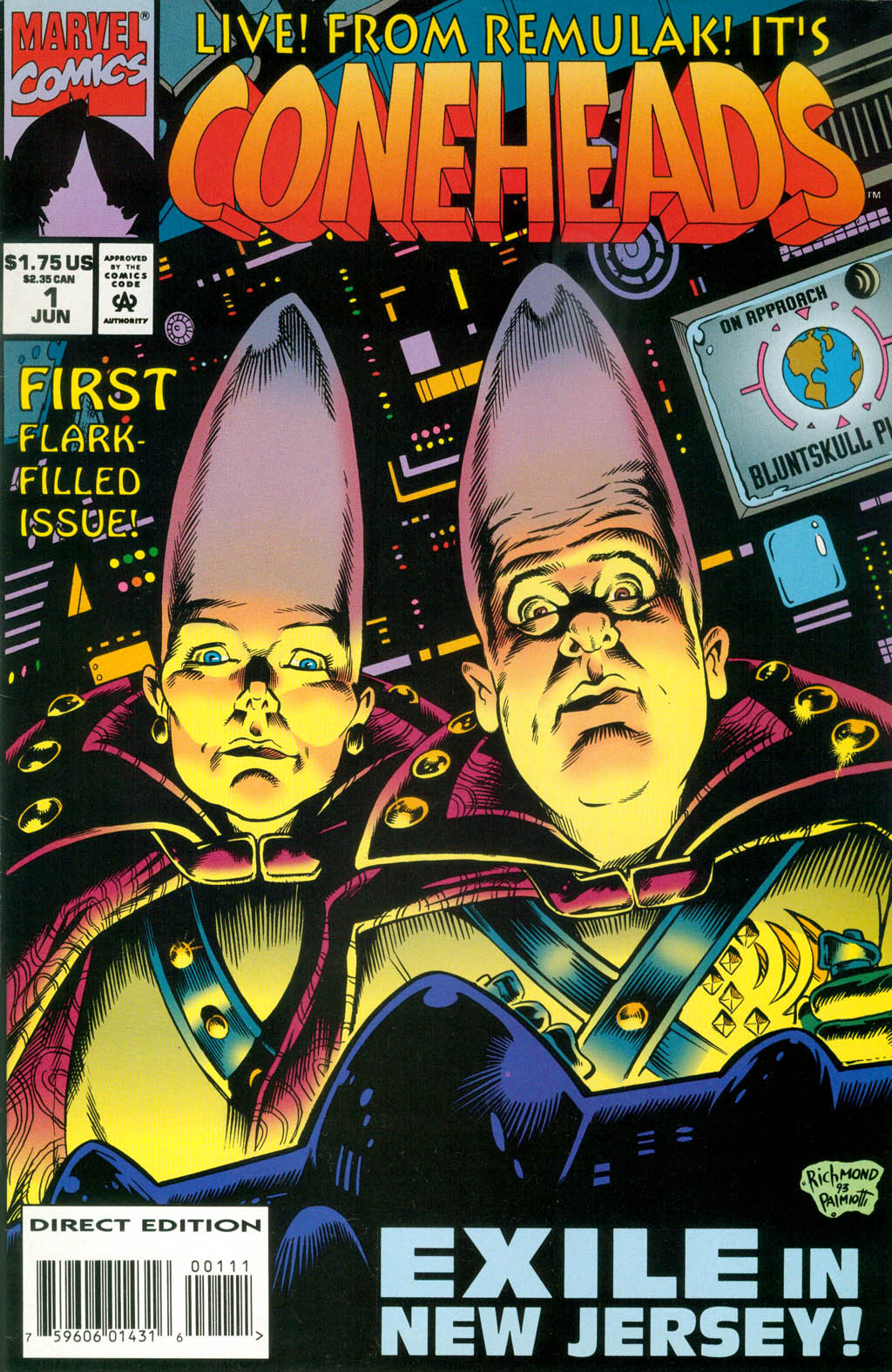 Read online Coneheads comic -  Issue #1 - 1