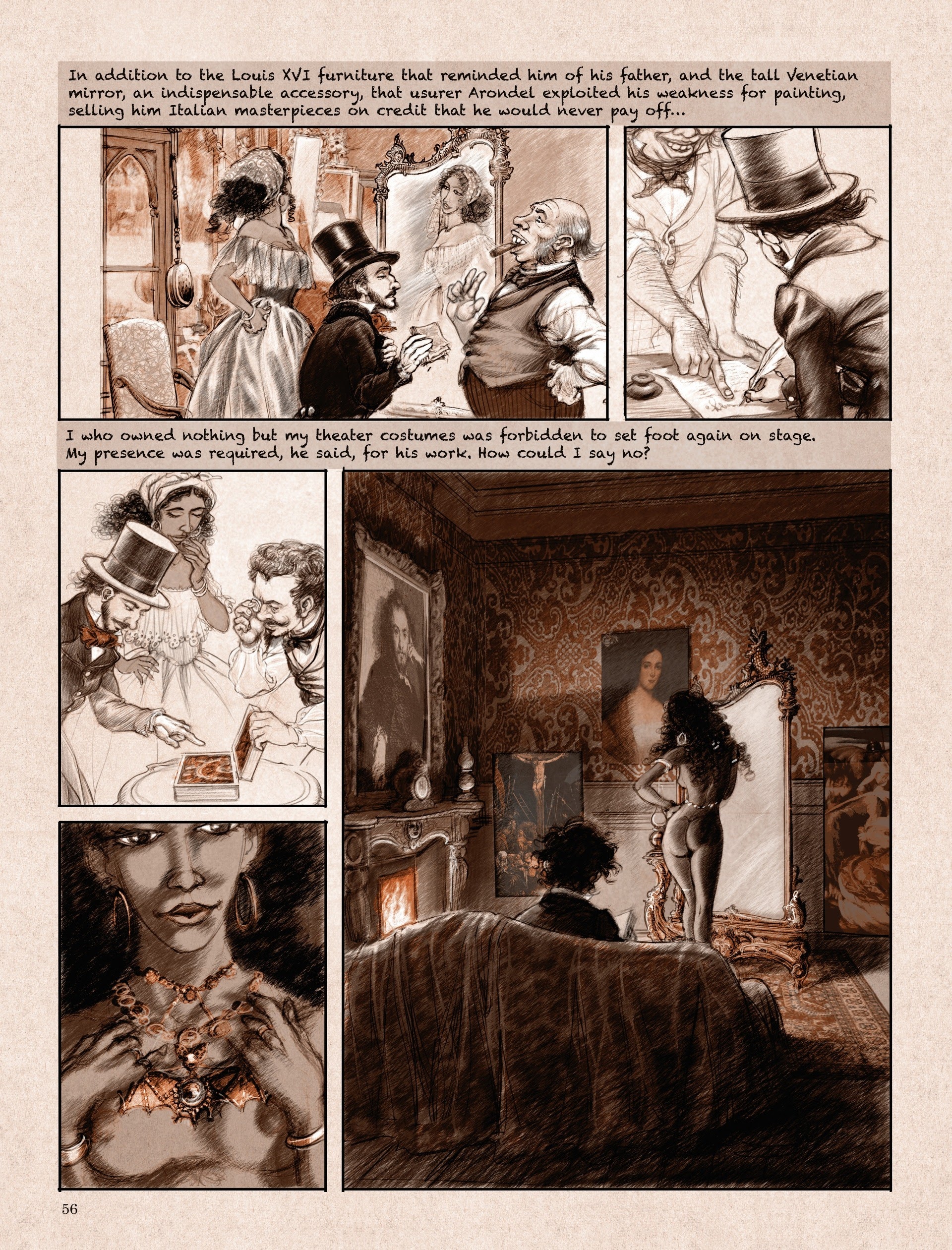 Read online Mademoiselle Baudelaire comic -  Issue # TPB (Part 1) - 56