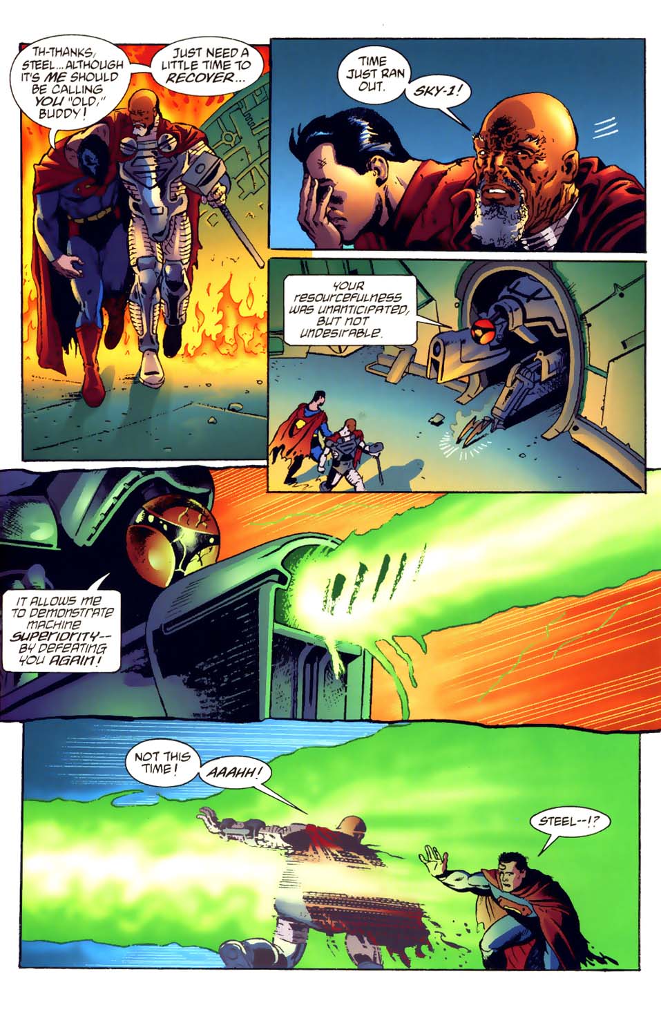 Superman vs. The Terminator: Death to the Future Issue #3 #3 - English 11