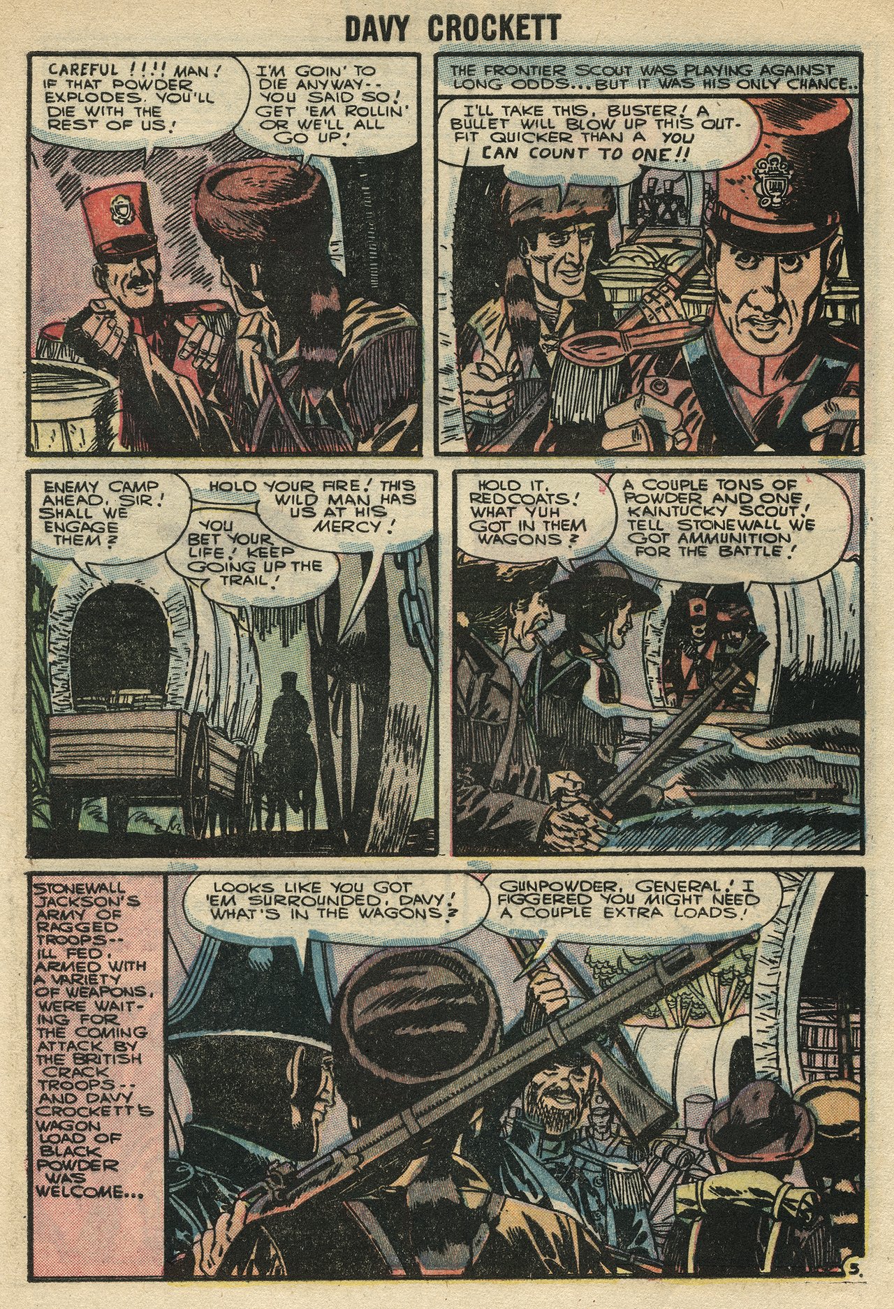 Read online Davy Crockett comic -  Issue #6 - 8