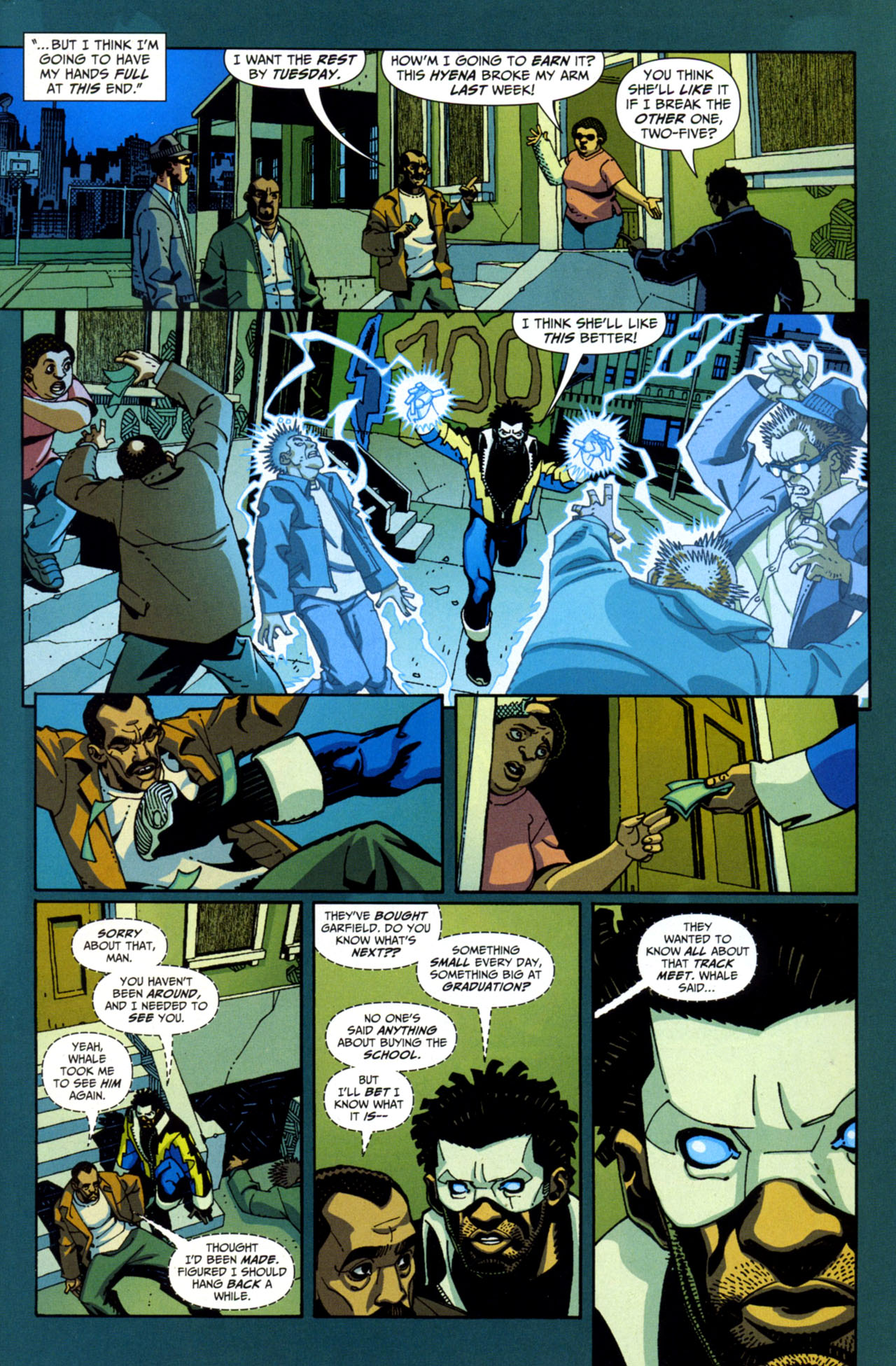 Read online Black Lightning: Year One comic -  Issue #5 - 10