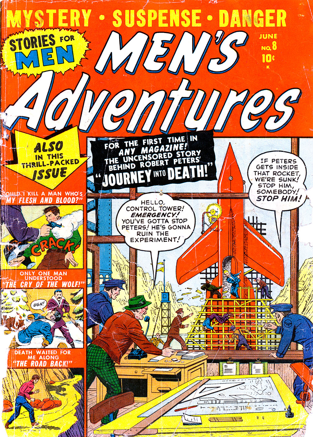 Read online Men's Adventures comic -  Issue #8 - 1