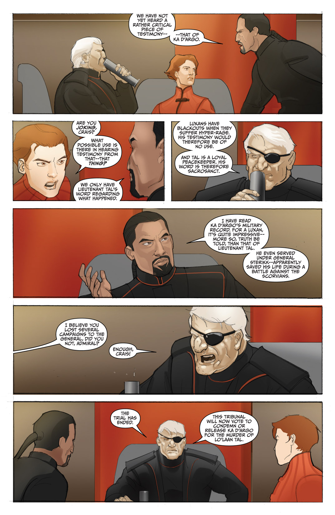 Read online Farscape: D'Argo's Trial comic -  Issue #4 - 19