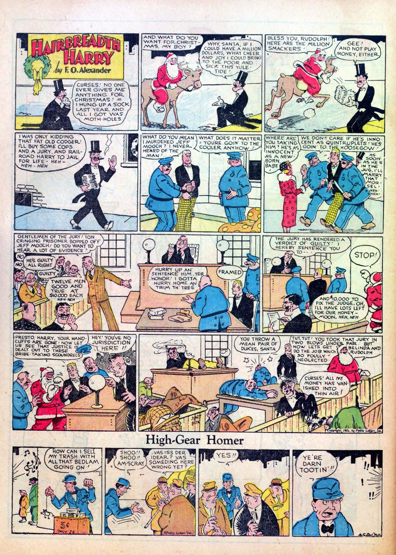 Read online Famous Funnies comic -  Issue #9 - 64