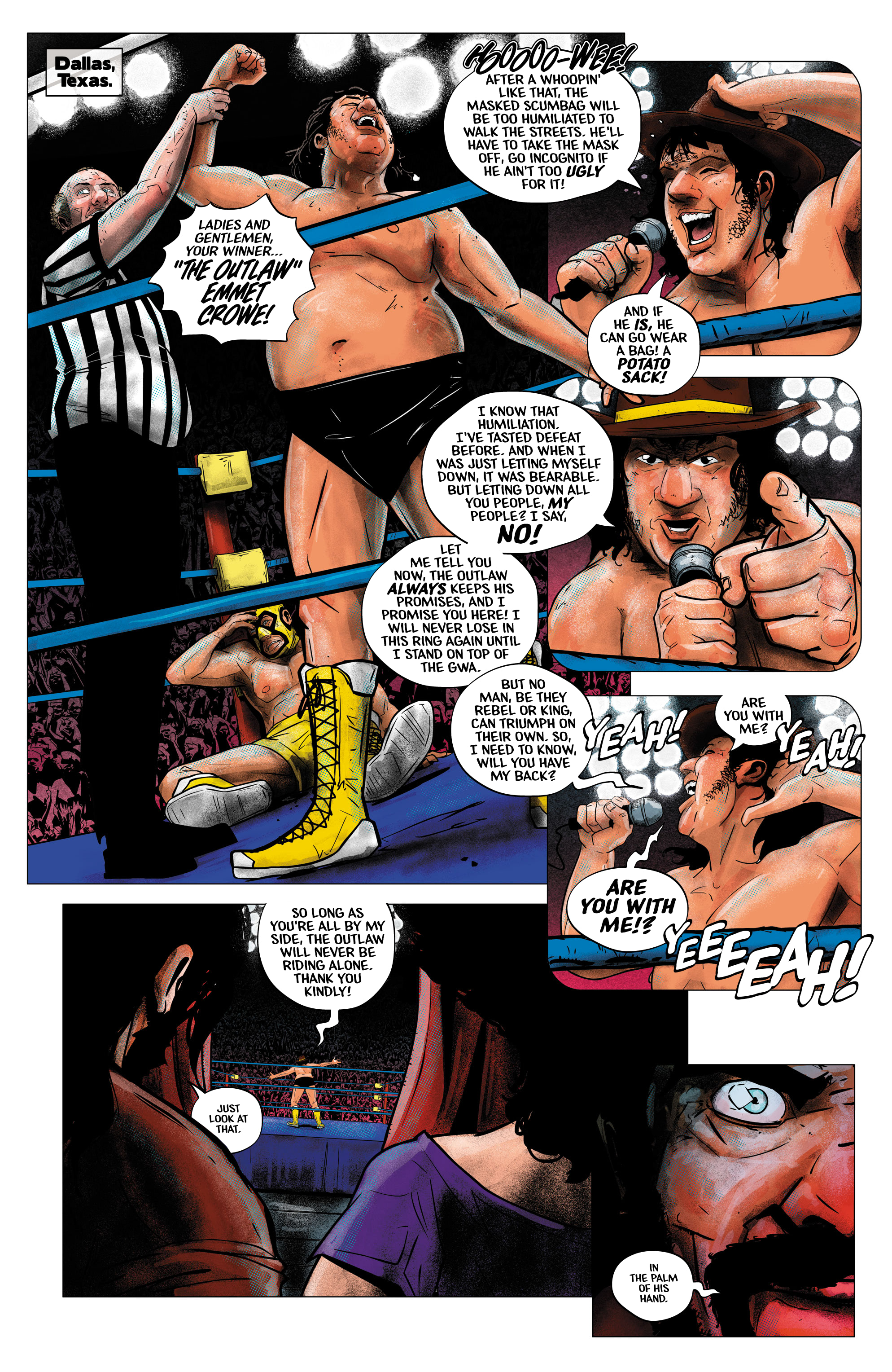 Read online The Crimson Cage comic -  Issue #4 - 3