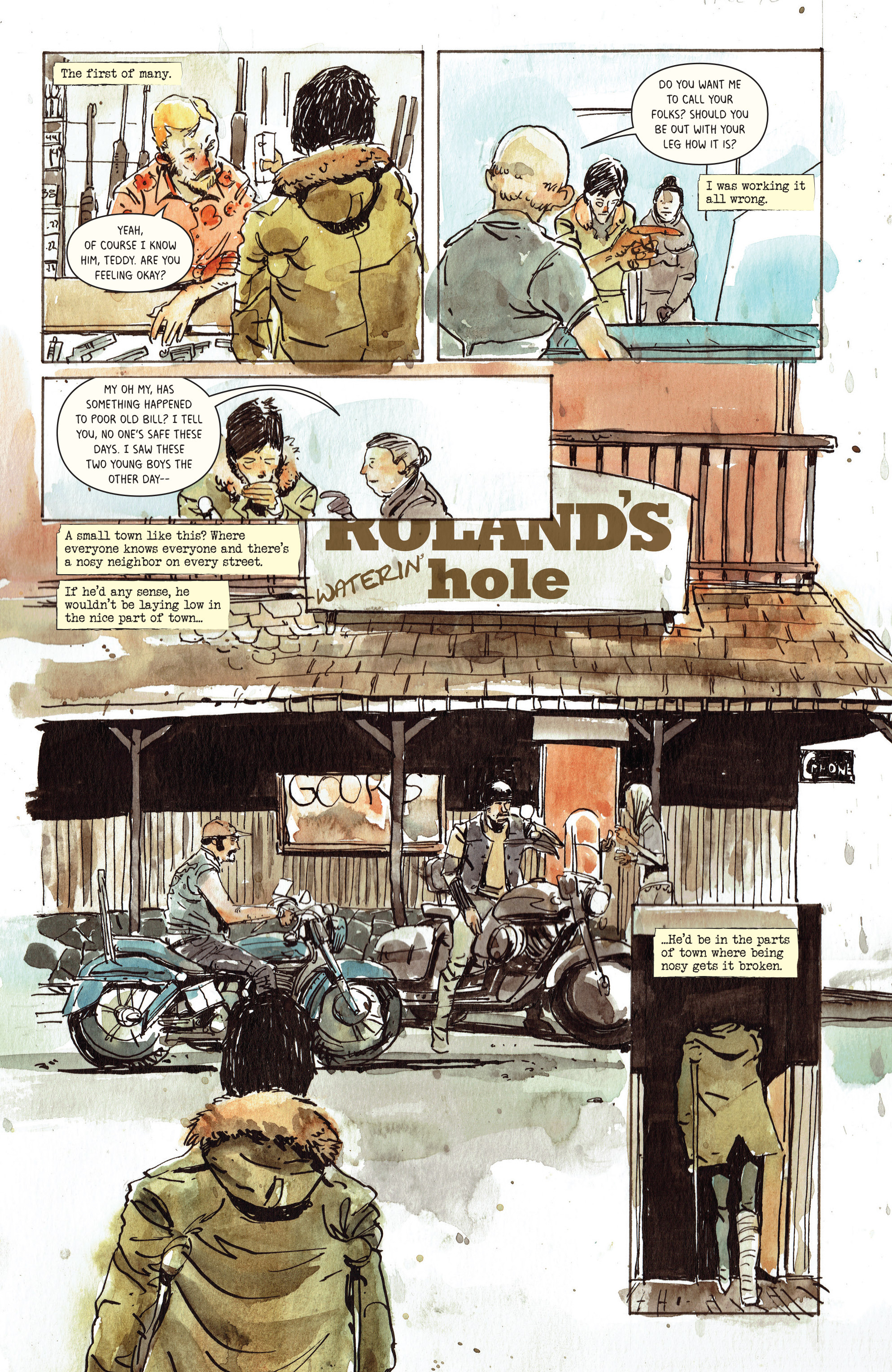 Read online Snow Blind comic -  Issue #2 - 12