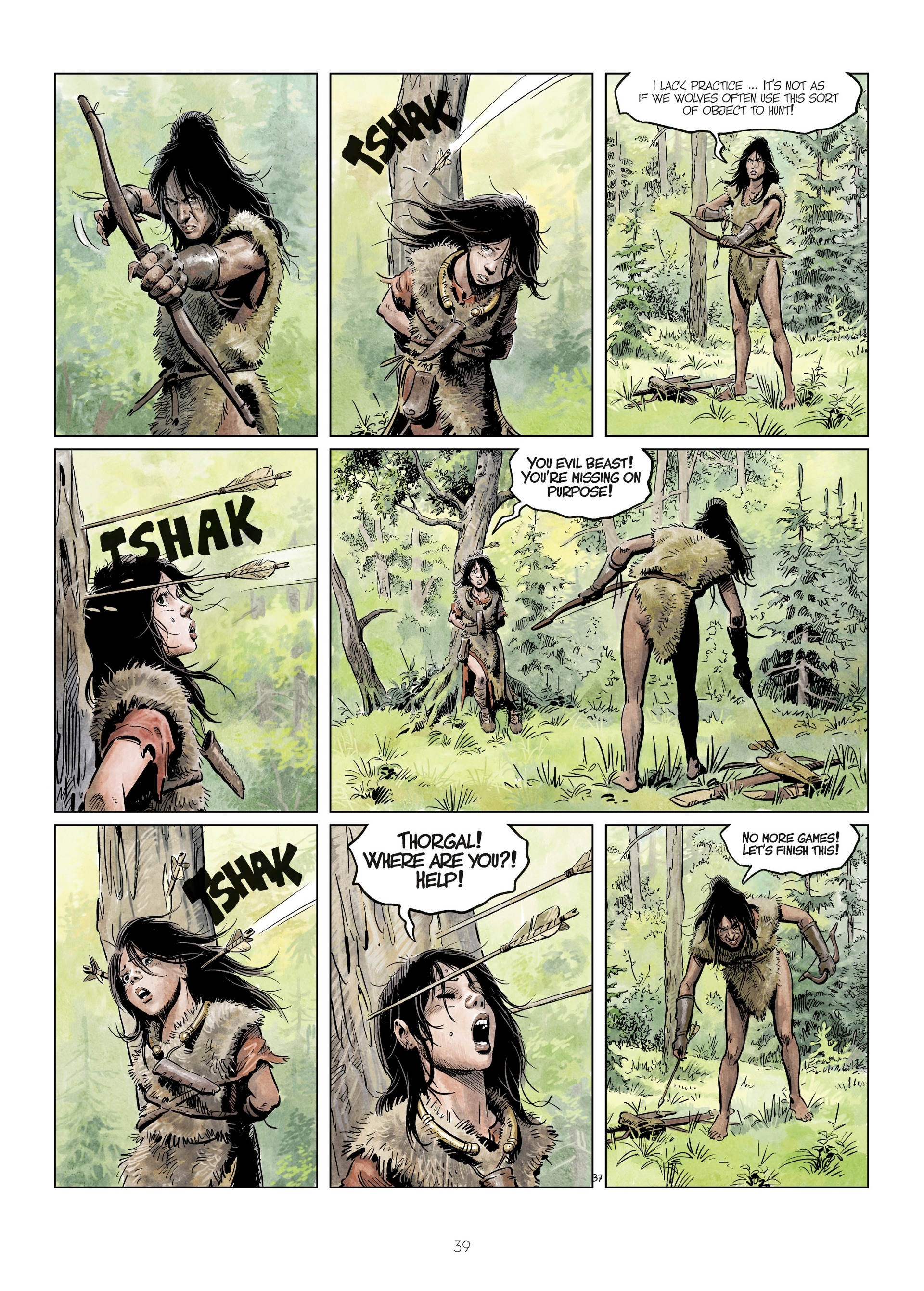 Read online The World of Thorgal: Wolfcub comic -  Issue #5 - 41