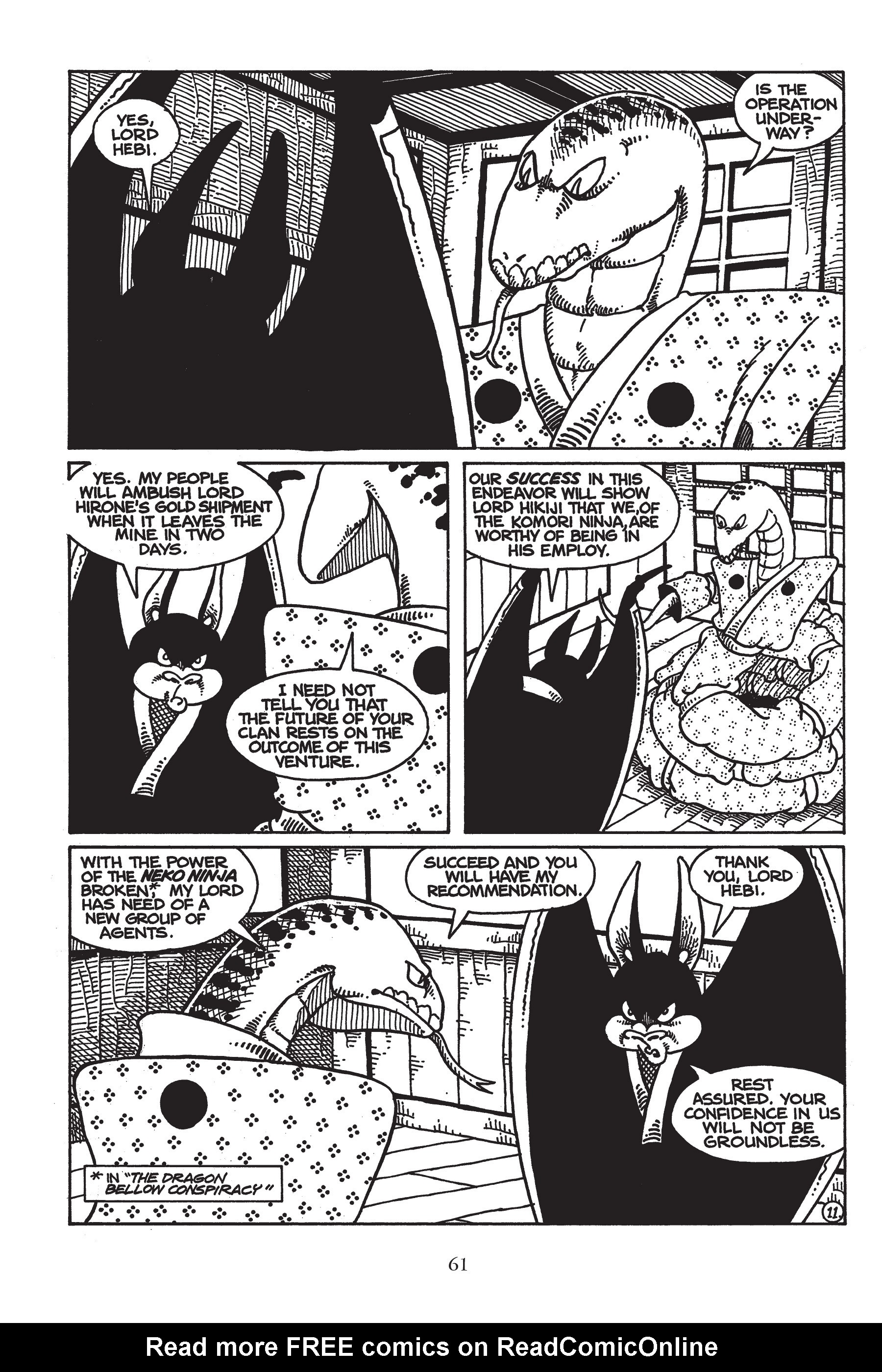 Read online Usagi Yojimbo (1987) comic -  Issue # _TPB 5 - 60