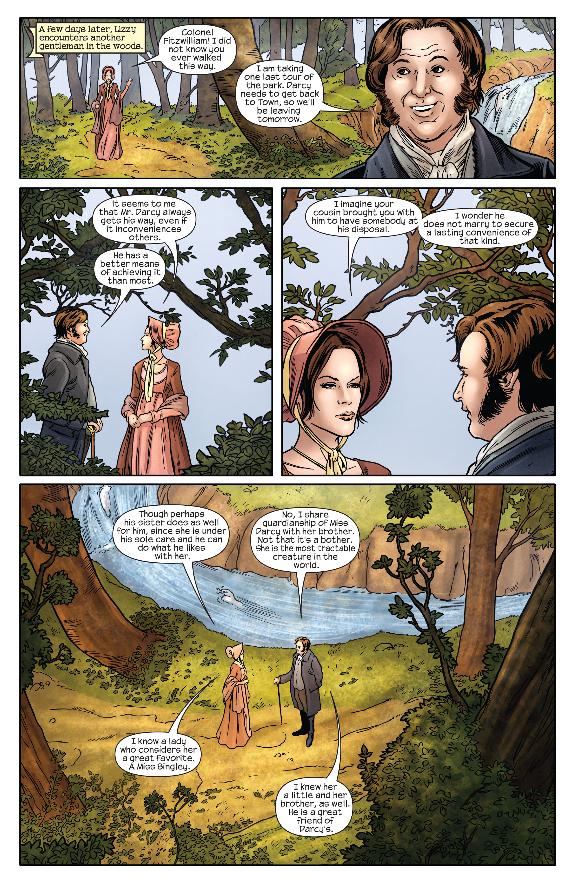 Read online Pride & Prejudice (2009) comic -  Issue #3 - 22