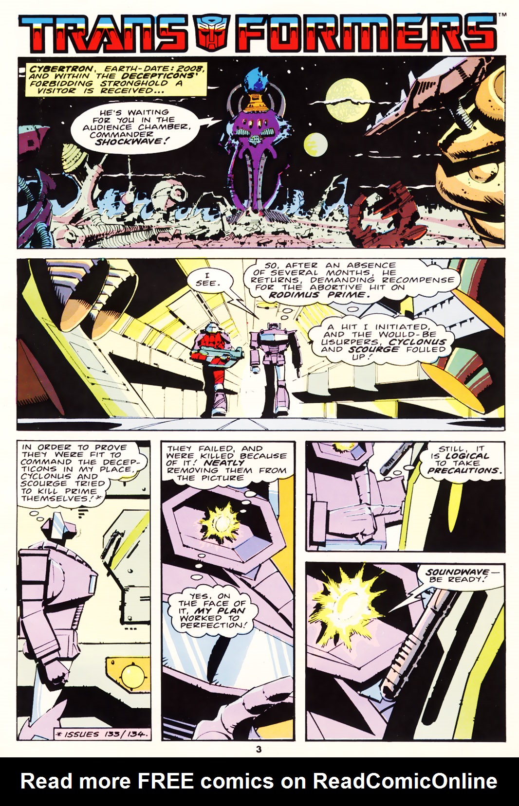 Read online The Transformers (UK) comic -  Issue #147 - 3