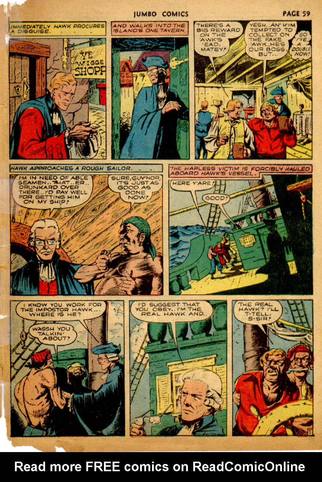 Read online Jumbo Comics comic -  Issue #27 - 60