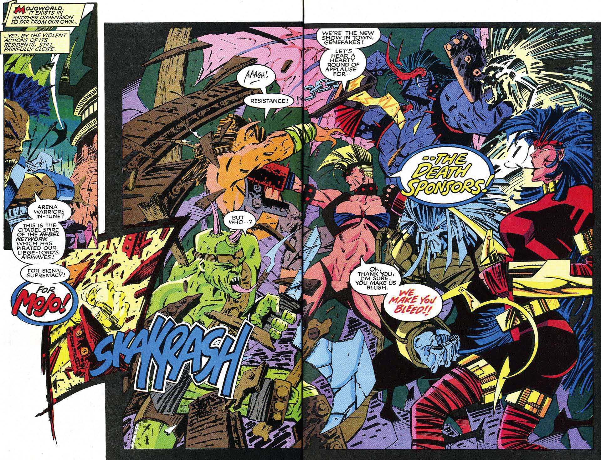 Read online X-Men Annual comic -  Issue #16 - 4