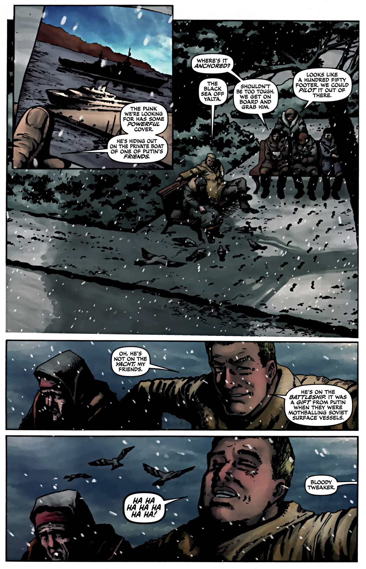 Read online The Expendables comic -  Issue #2 - 23