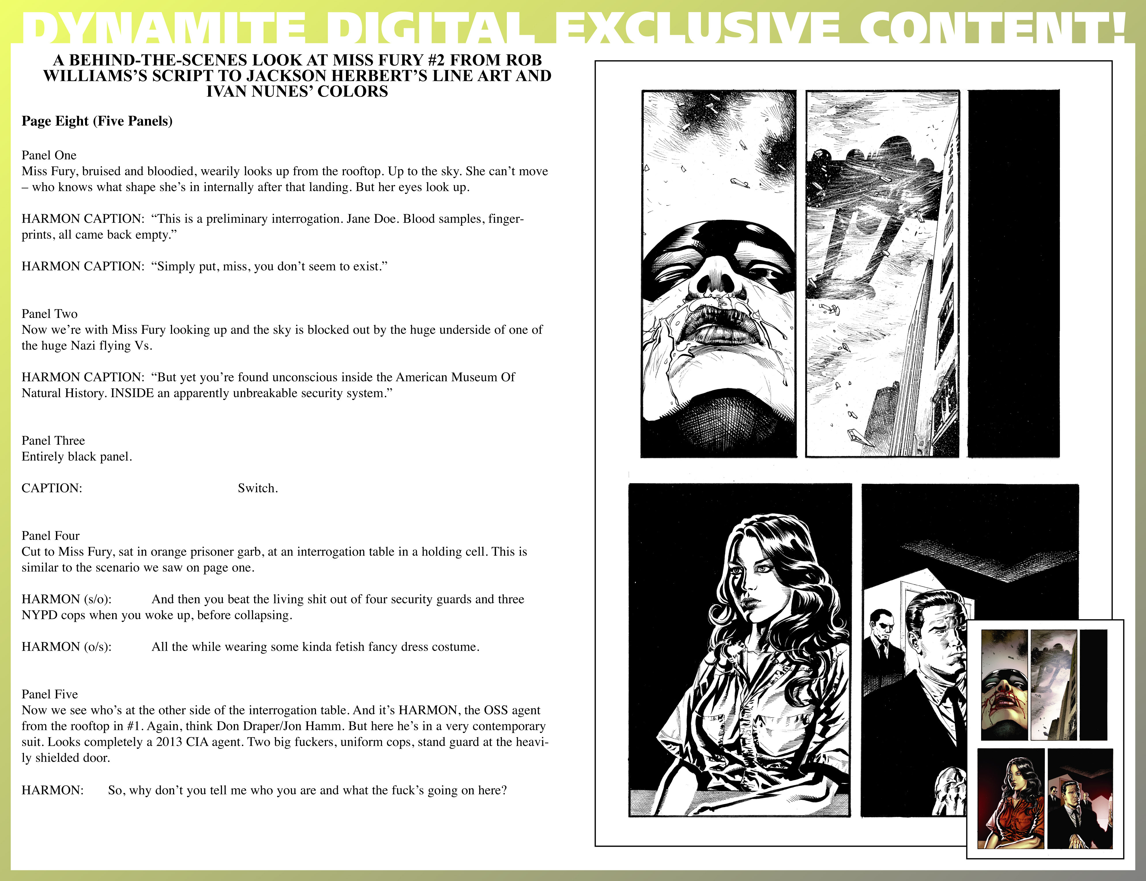 Read online Miss Fury (2011) comic -  Issue #2 - 37