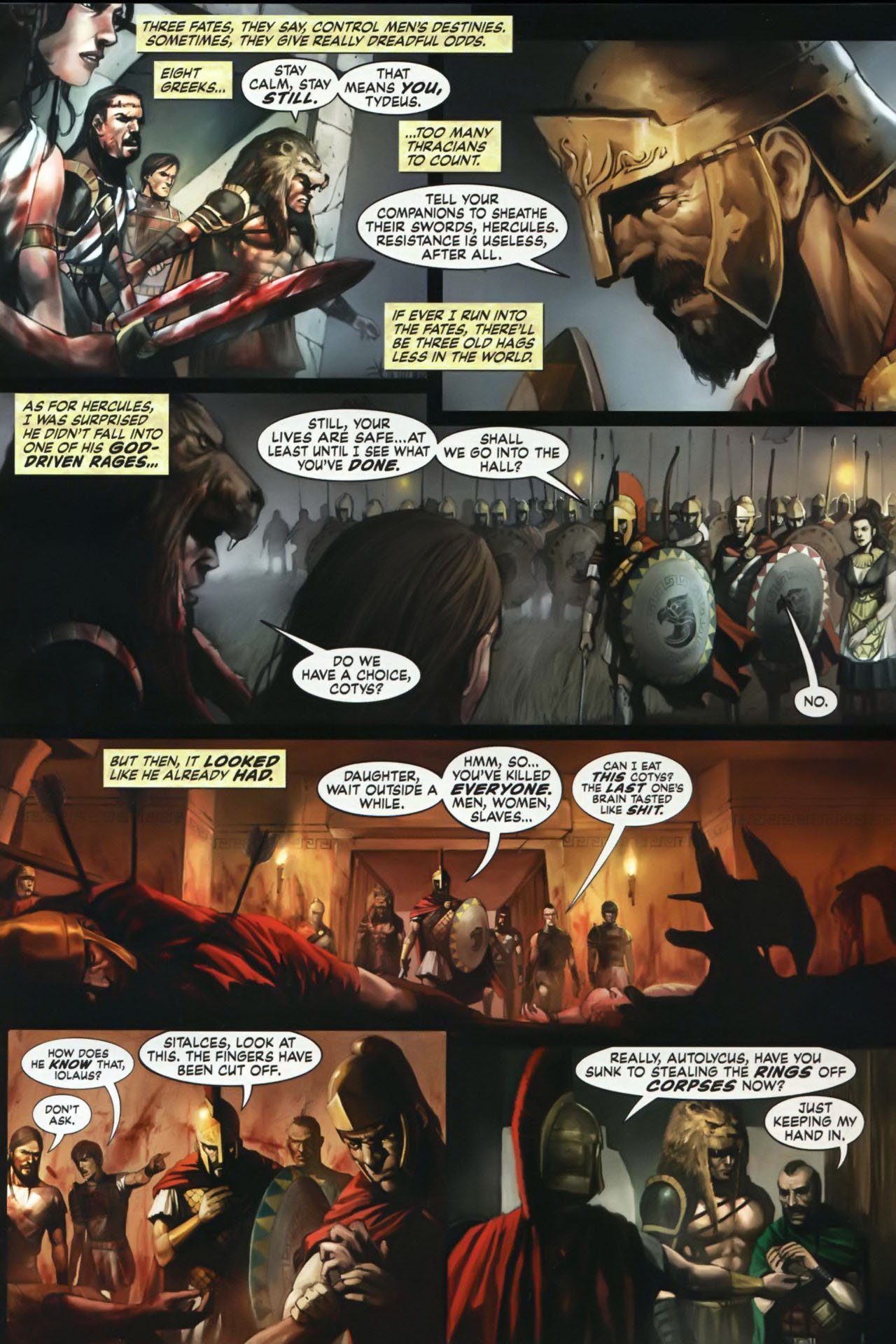 Read online Hercules (2008) comic -  Issue #2 - 4