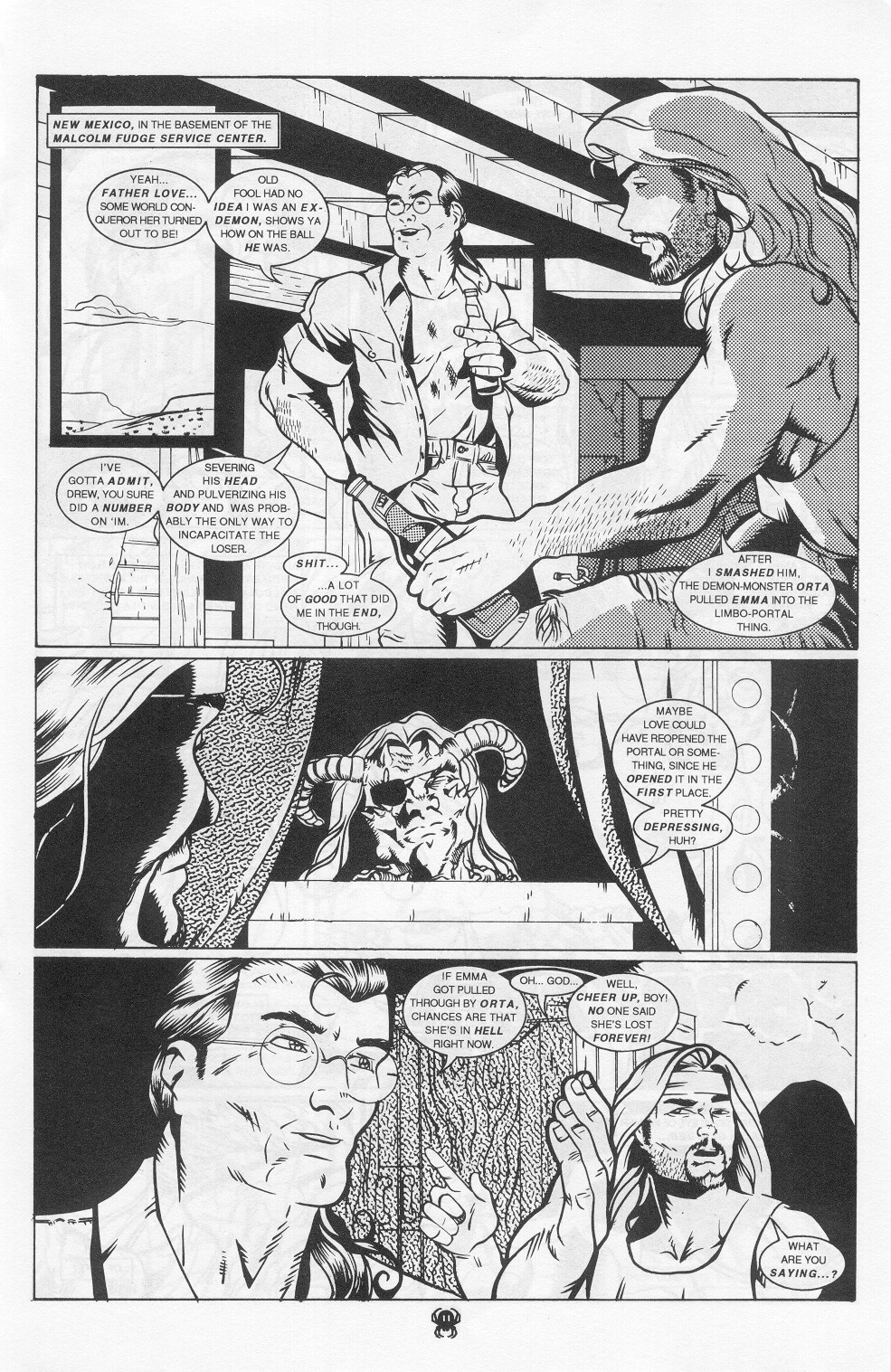 Read online Fangs of the Widow comic -  Issue #12 - 13