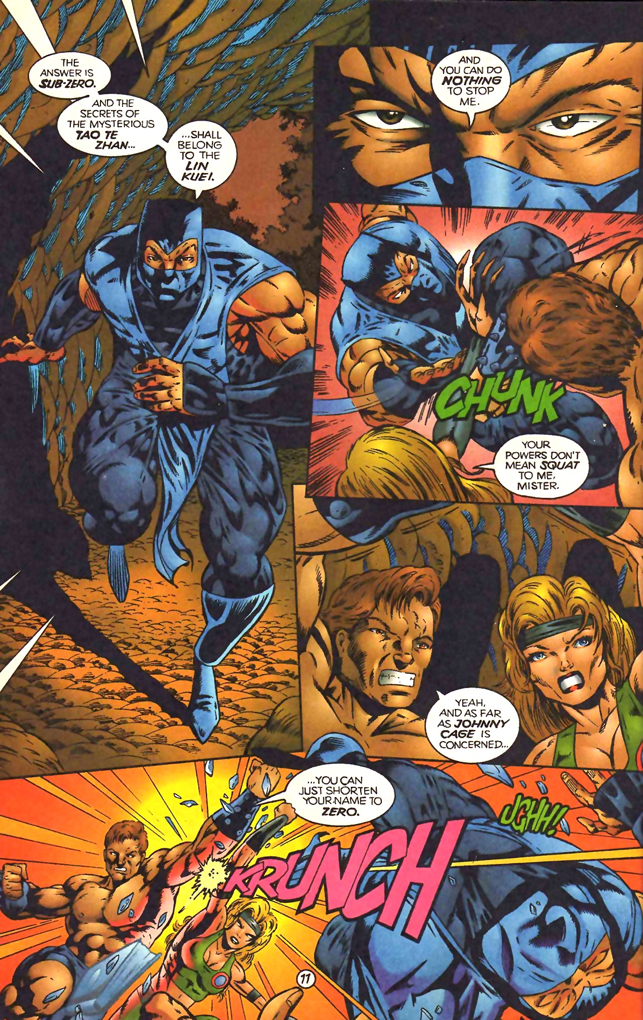 Read online Mortal Kombat (1994) comic -  Issue #5 - 12