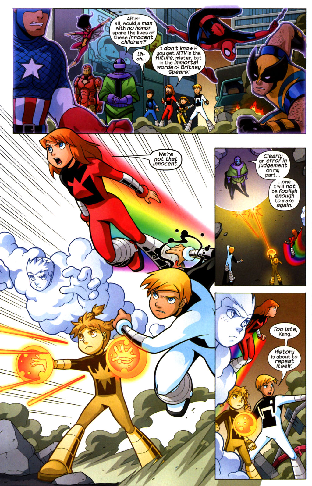 Read online Avengers and Power Pack Assemble! comic -  Issue #3 - 17