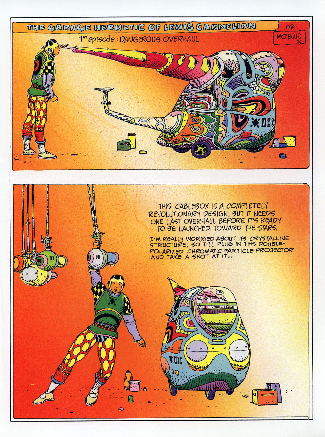 Read online Epic Graphic Novel: Moebius comic -  Issue # TPB 3 - 23