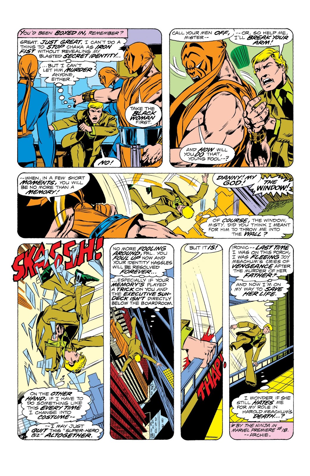 Marvel Masterworks: Iron Fist issue TPB 2 (Part 2) - Page 19