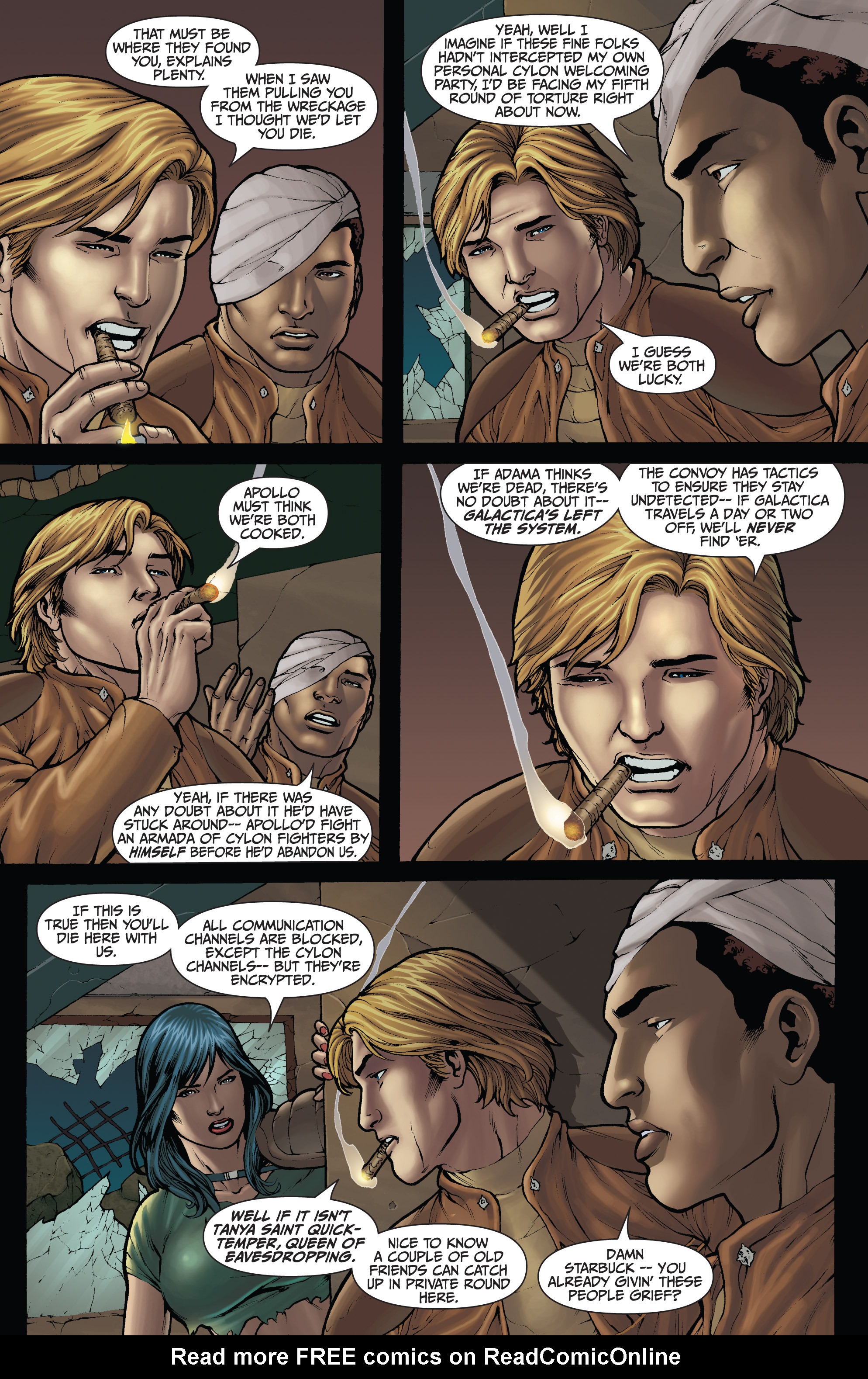 Read online Classic Battlestar Galactica (2006) comic -  Issue #2 - 12