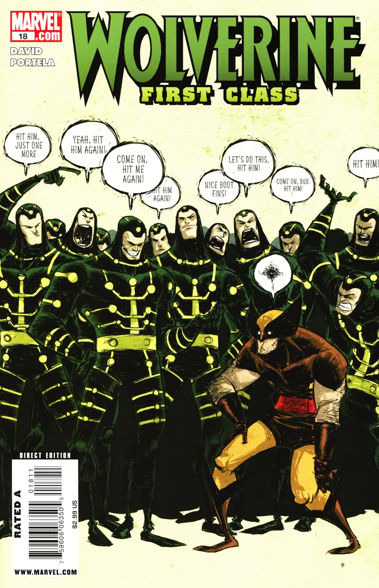 Read online Wolverine: First Class comic -  Issue #18 - 1